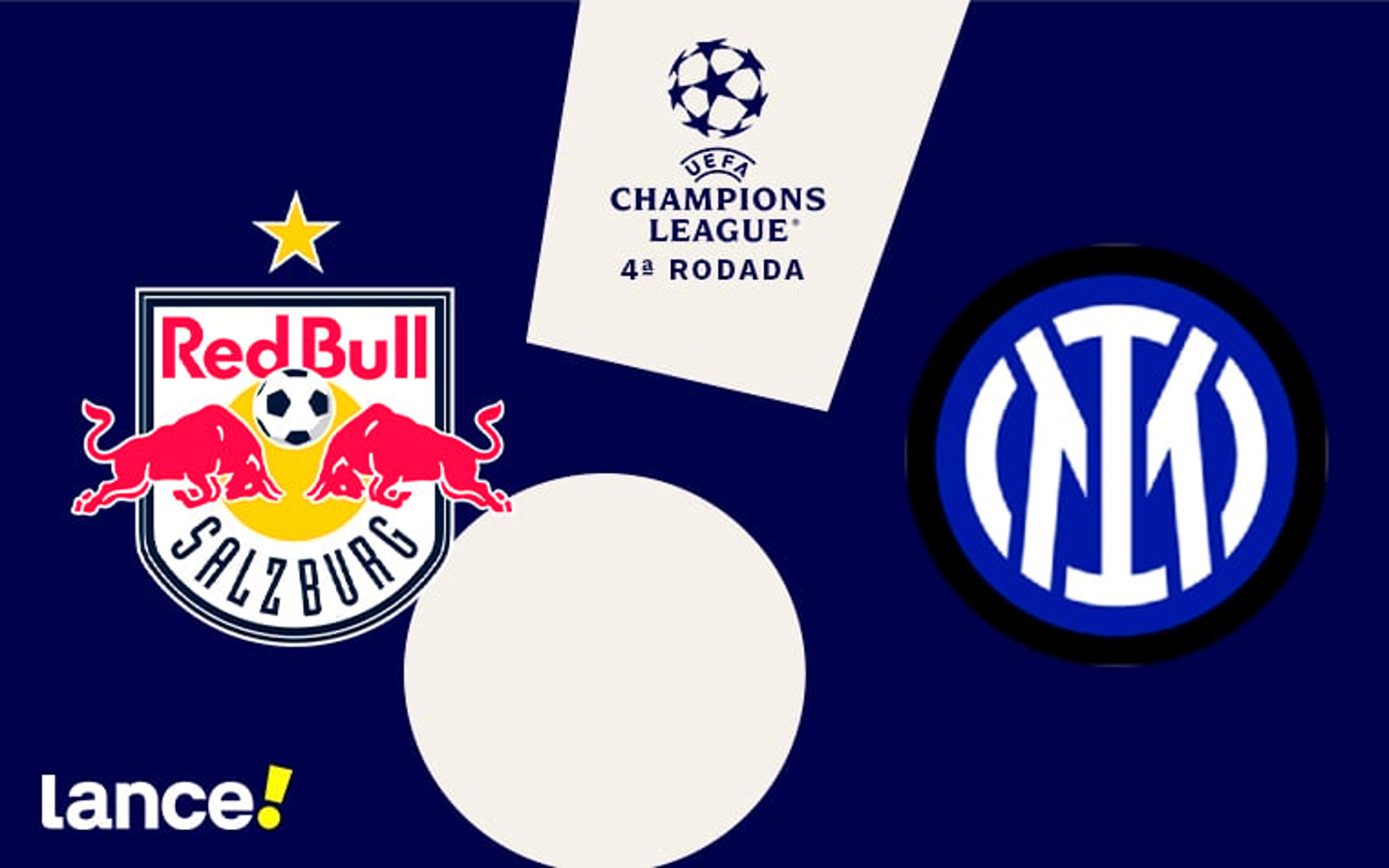 RB Salzburg x Internazionale: onde assistir, horário e prováveis escalações do jogo pela Champions League