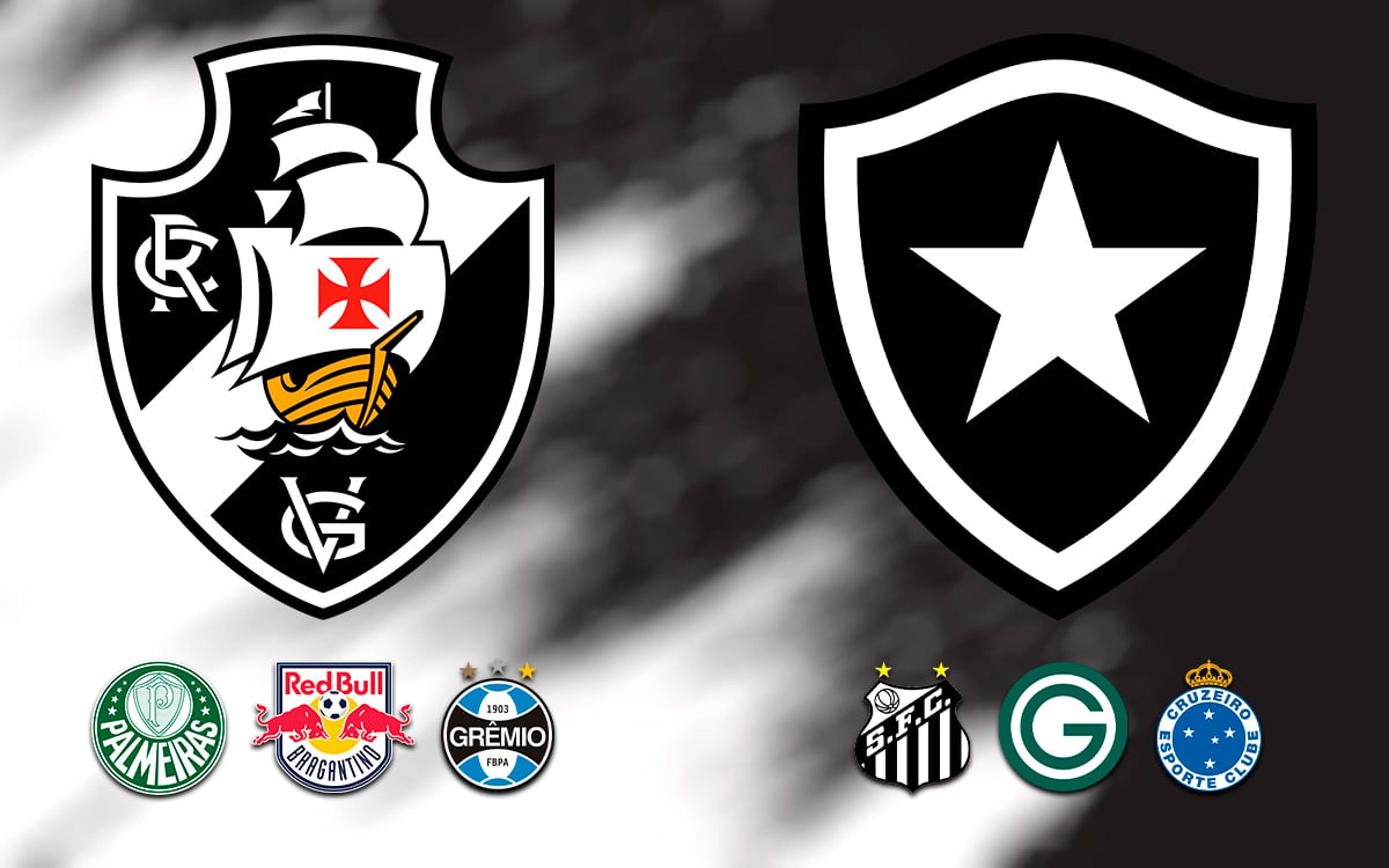 Secadores ligados! Botafogo x Vasco mobiliza torcidas na briga pelo título e rebaixamento no Brasileirão