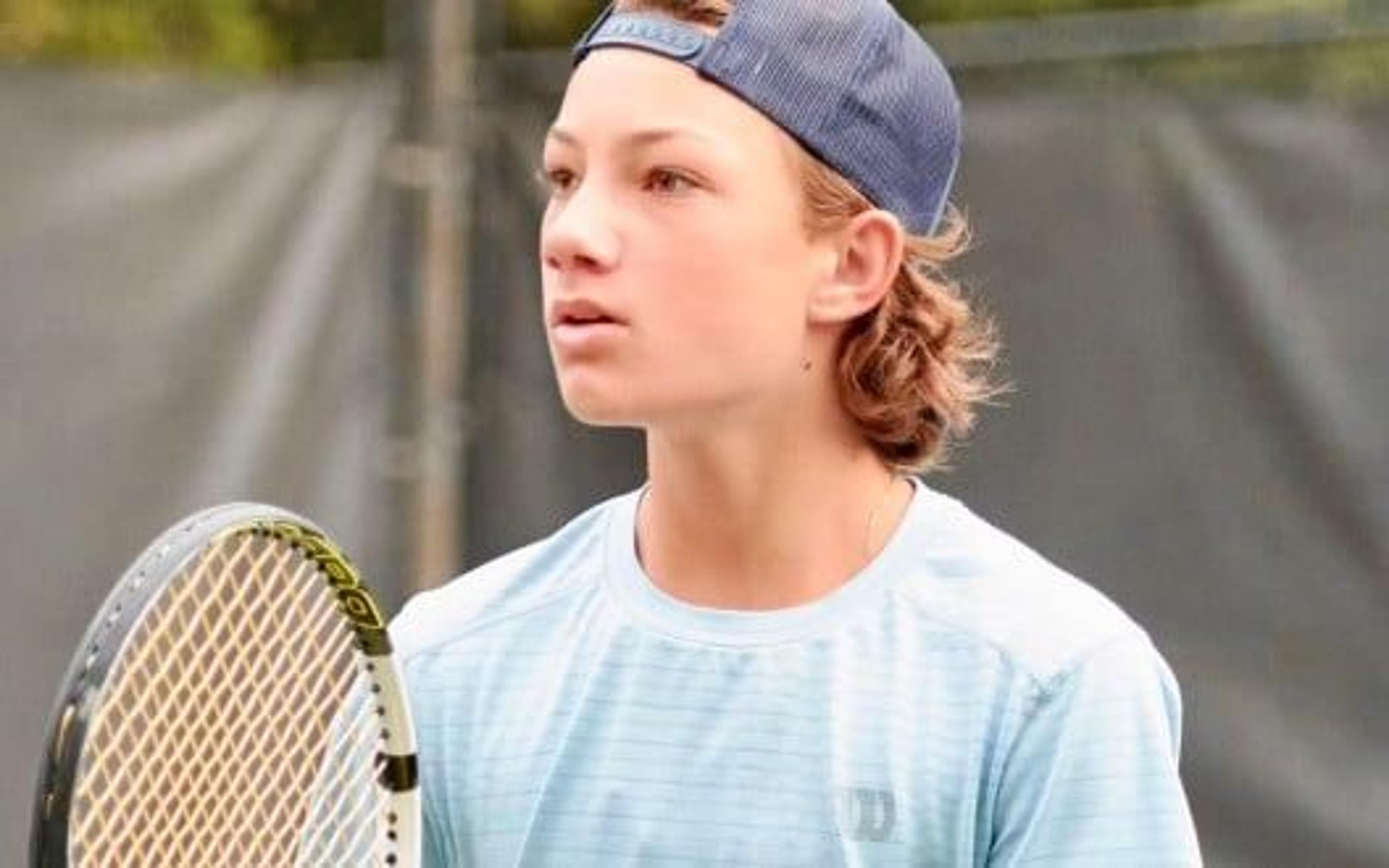 Victor Pignaton vai às quartas no ITF de Barbados e soma, aos 13 anos, seus primeiros pontos