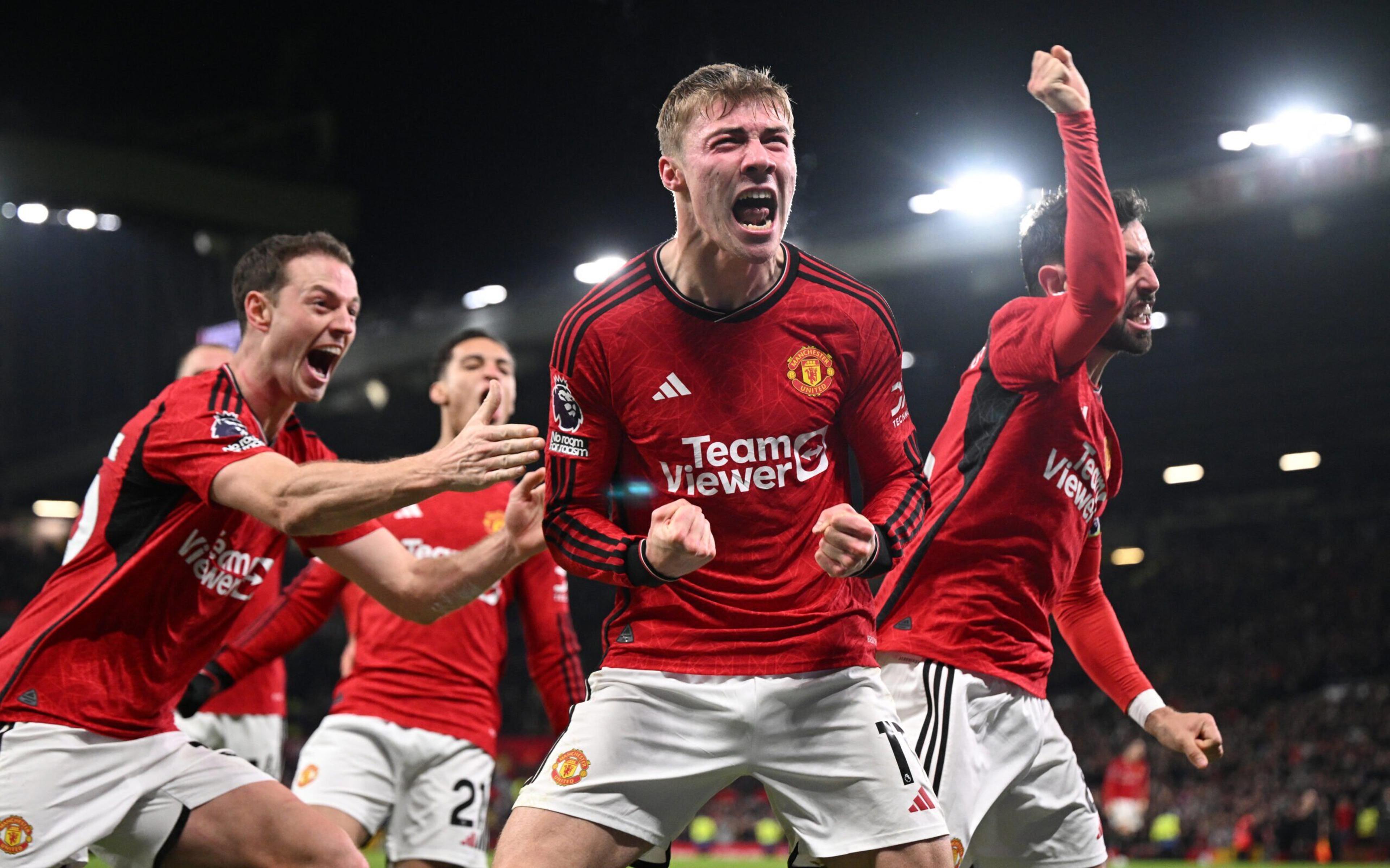 Garnacho brilha, Højlund desecanta e Manchester United vira contra o Aston Villa pela Premier League