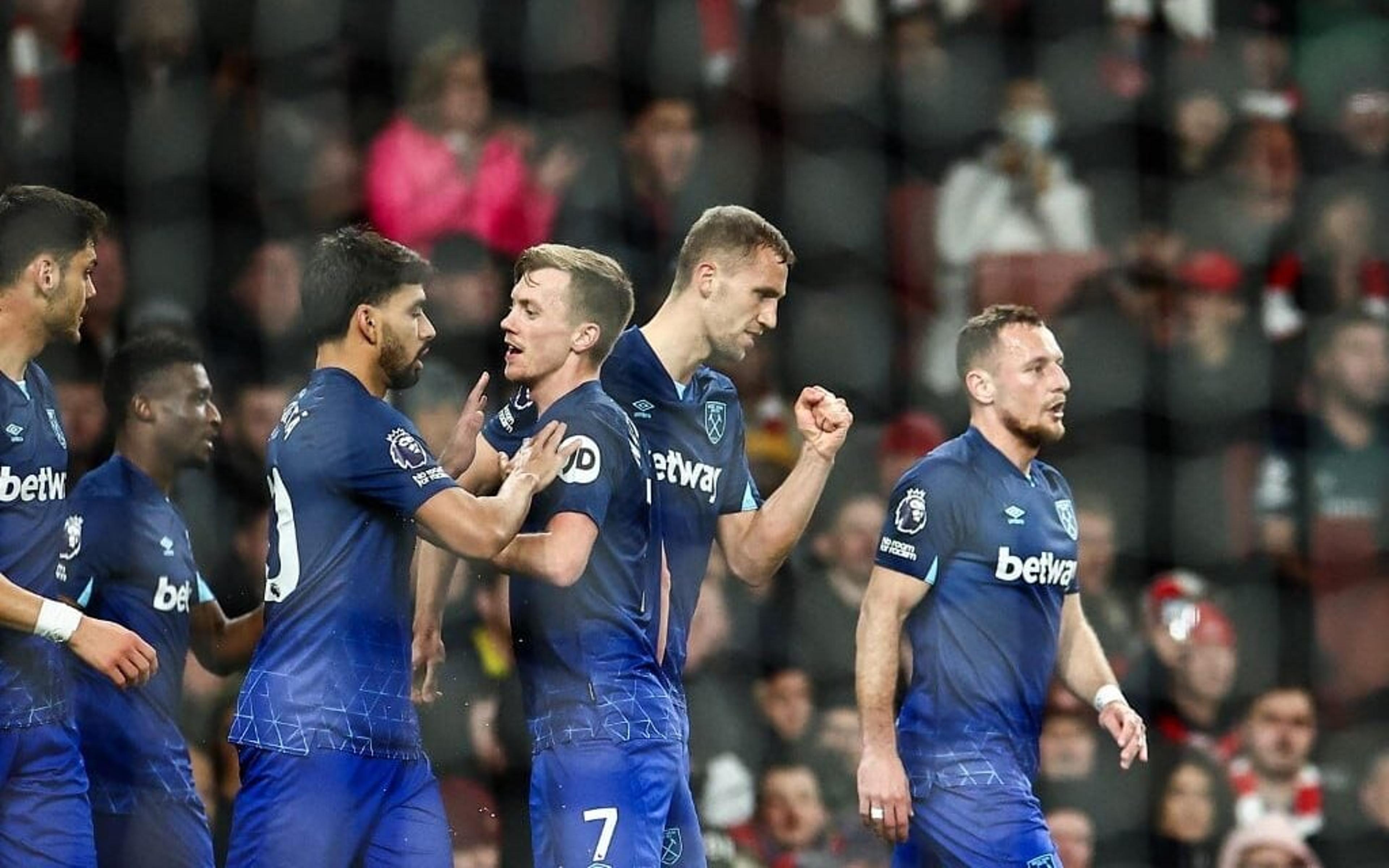 Com gol polêmico e contusão de Paquetá, West Ham surpreende Arsenal na Premier League