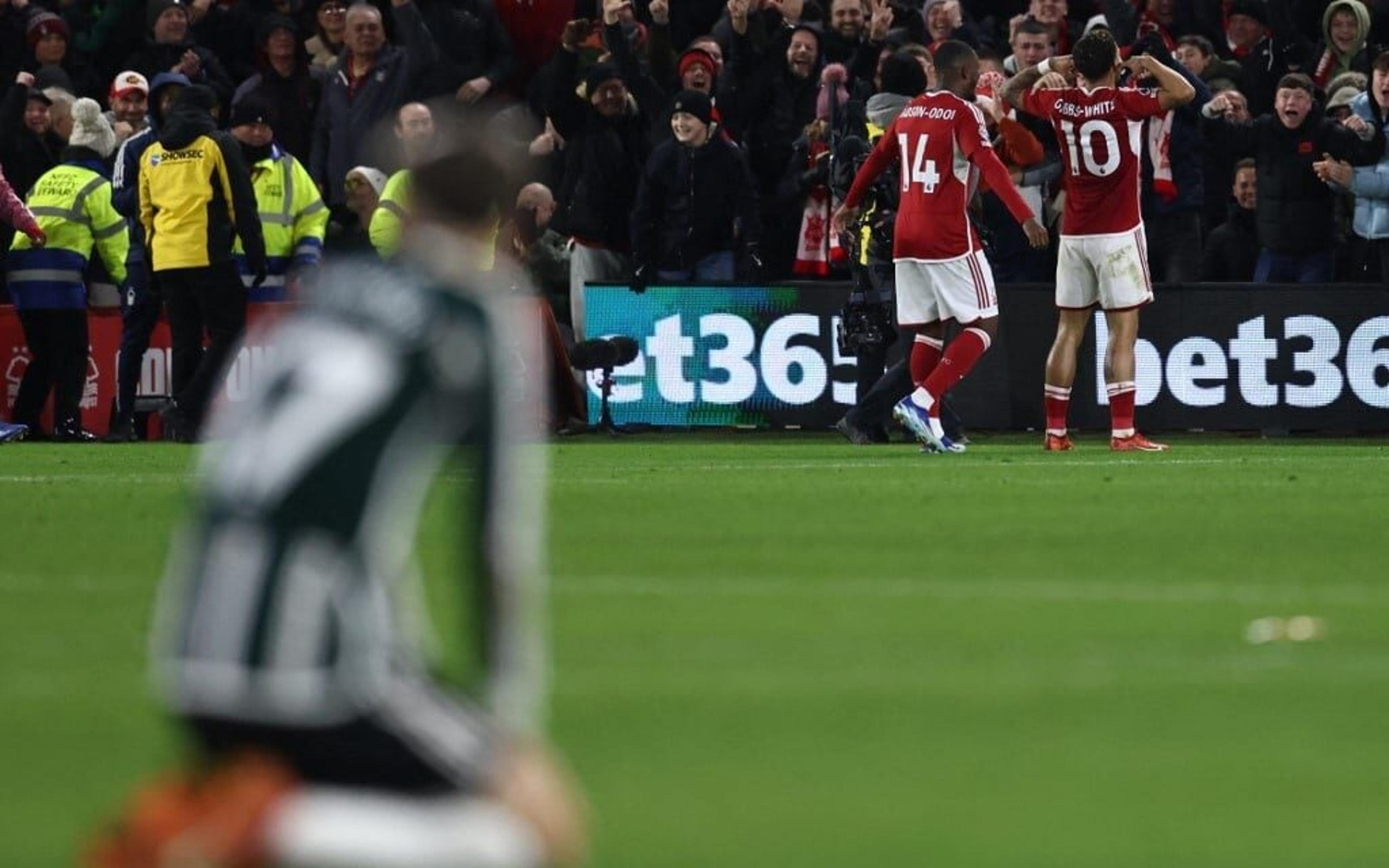 Manchester United se despede de ano conturbado com derrota para o Nottingham Forest pela Premier League