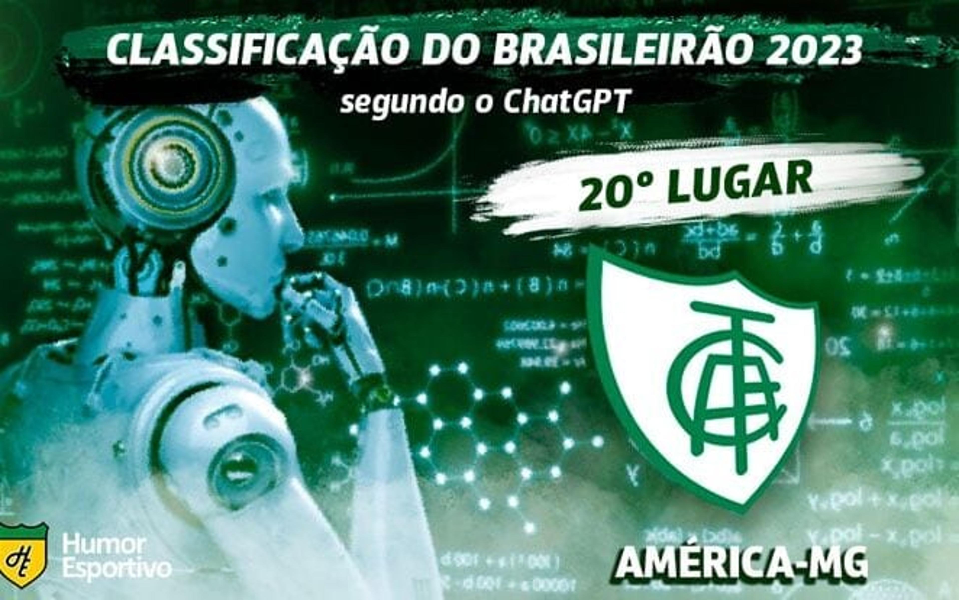 Errou ou acertou? Compare previsões do ChatGPT antes do Brasileirão com a classificação final