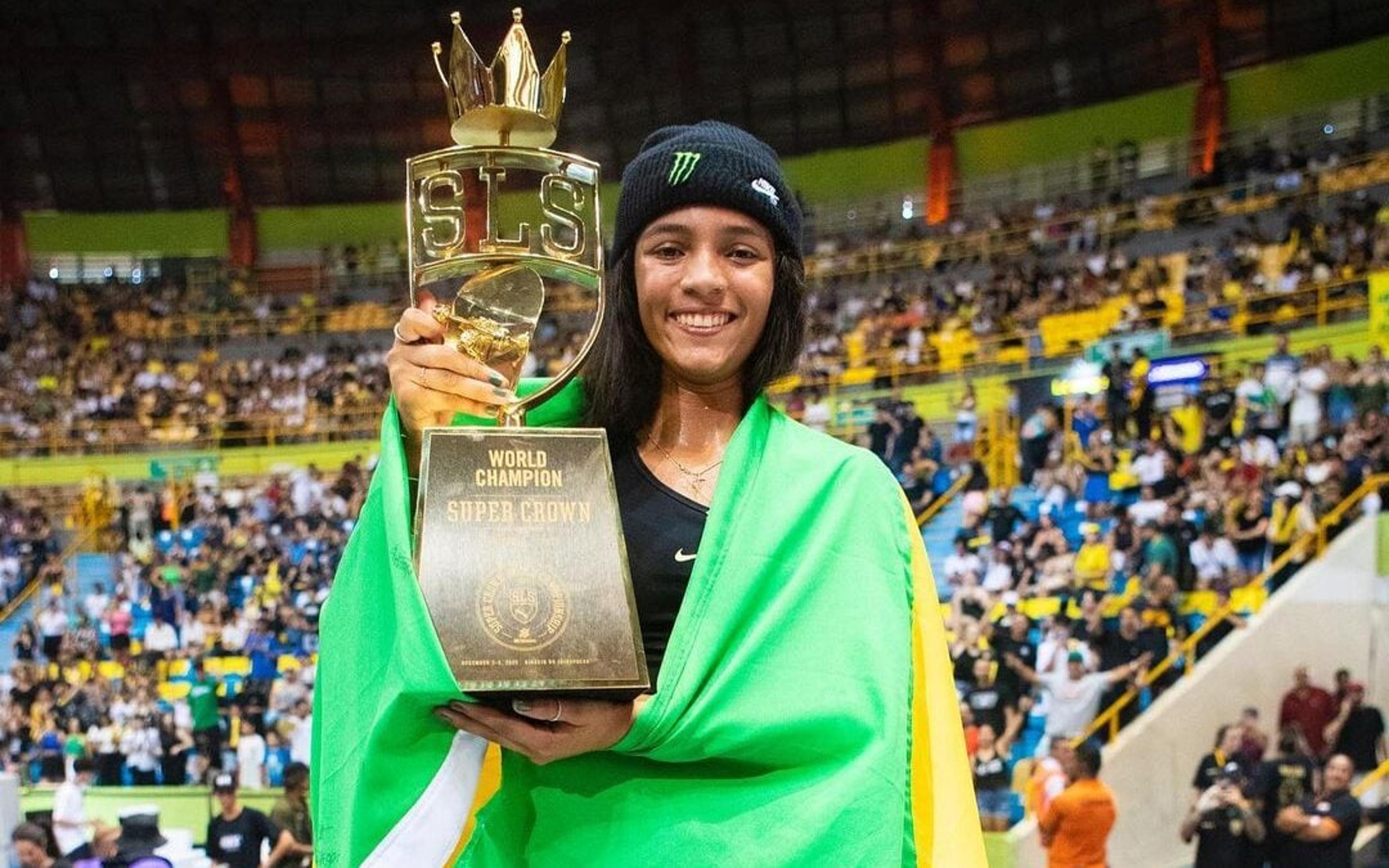 Com nota histórica, Rayssa Leal é campeã da SLS Super Crown