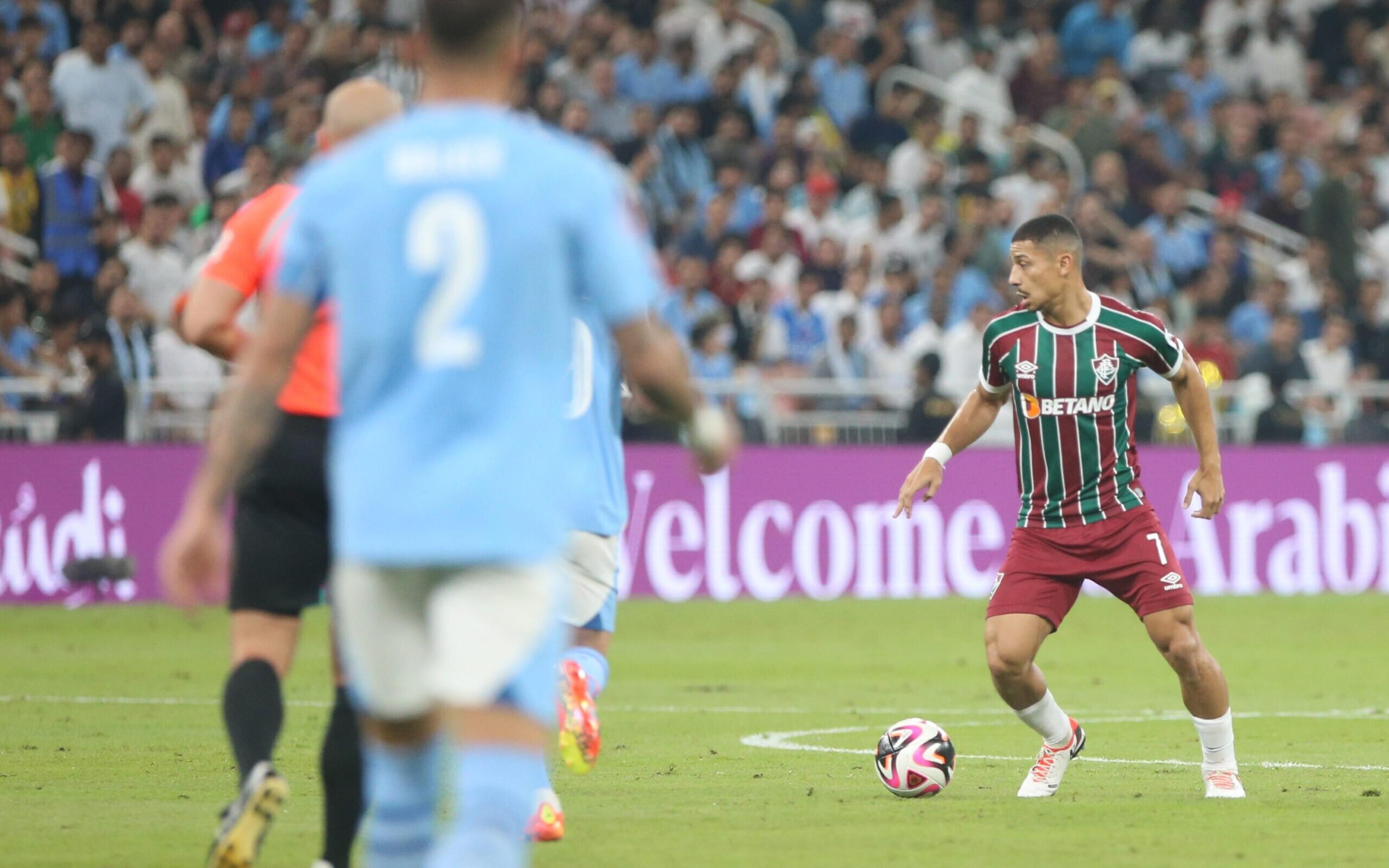 André vê equilíbrio em derrota do Fluminense para o Manchester City: ‘Jogamos de igual para igual’