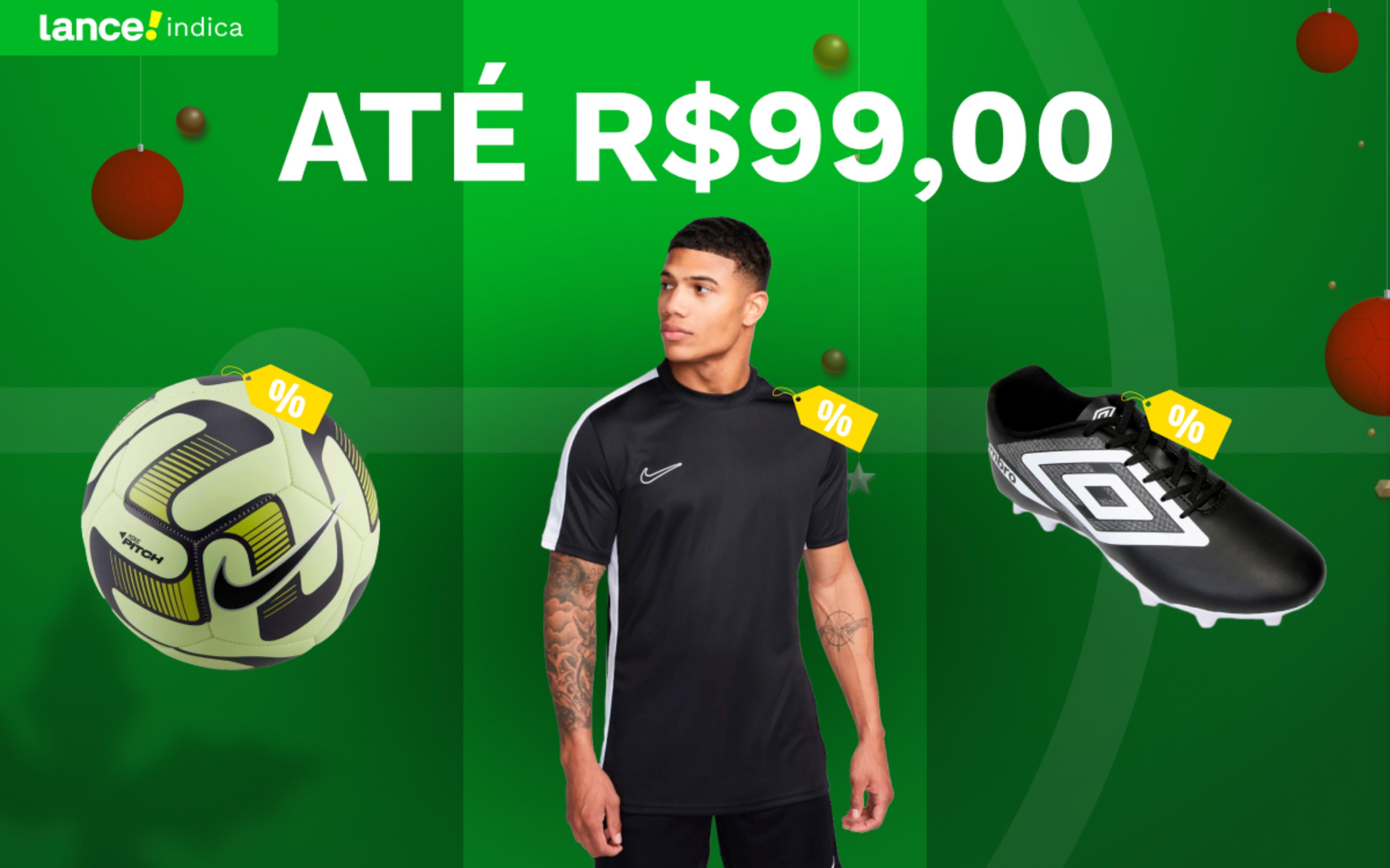 Dicas de presente de Natal do mundo esportivo até R$99,00 