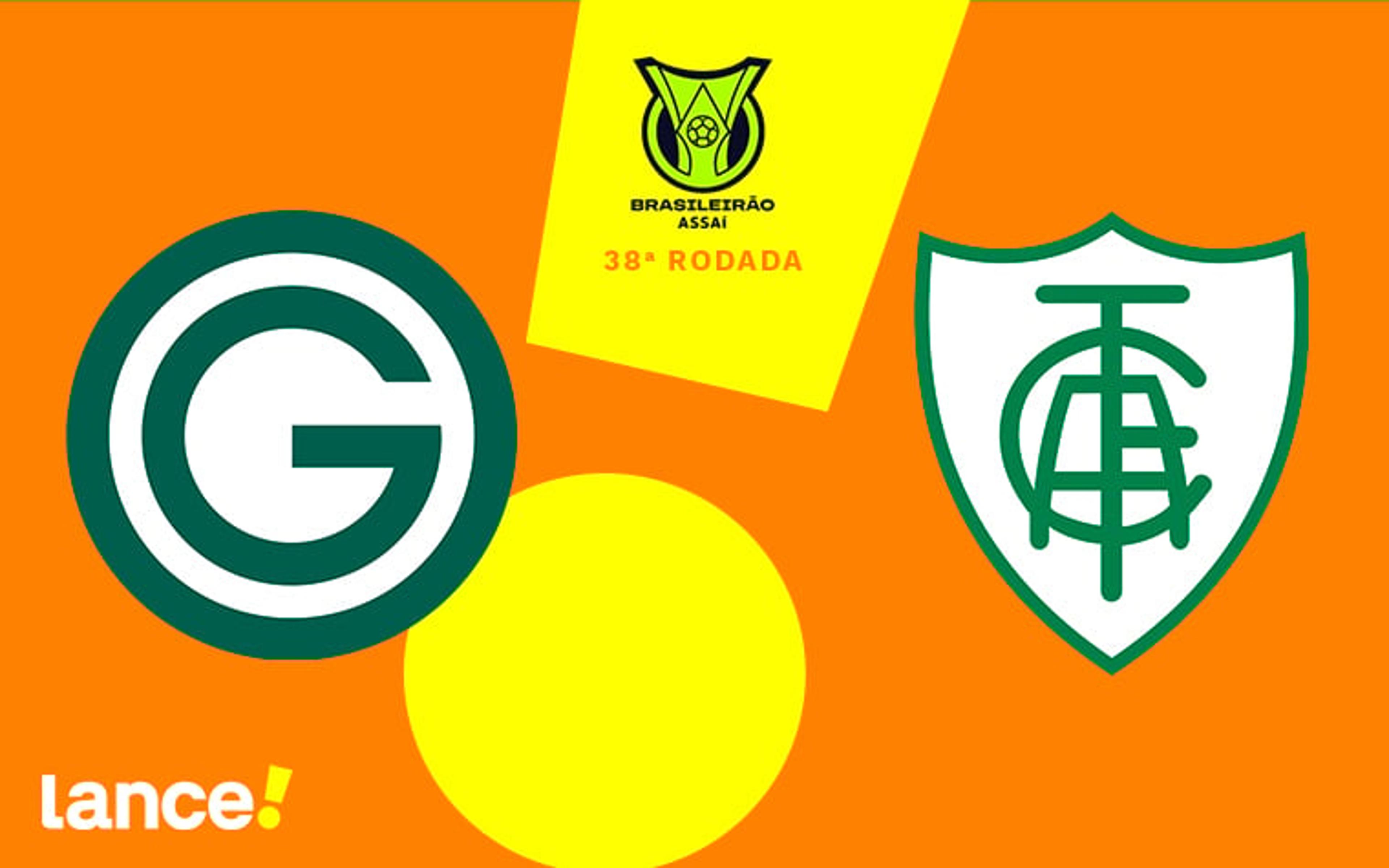 Goiás x América-MG: onde assistir ao vivo, horário e prováveis escalações do jogo pelo Brasileirão