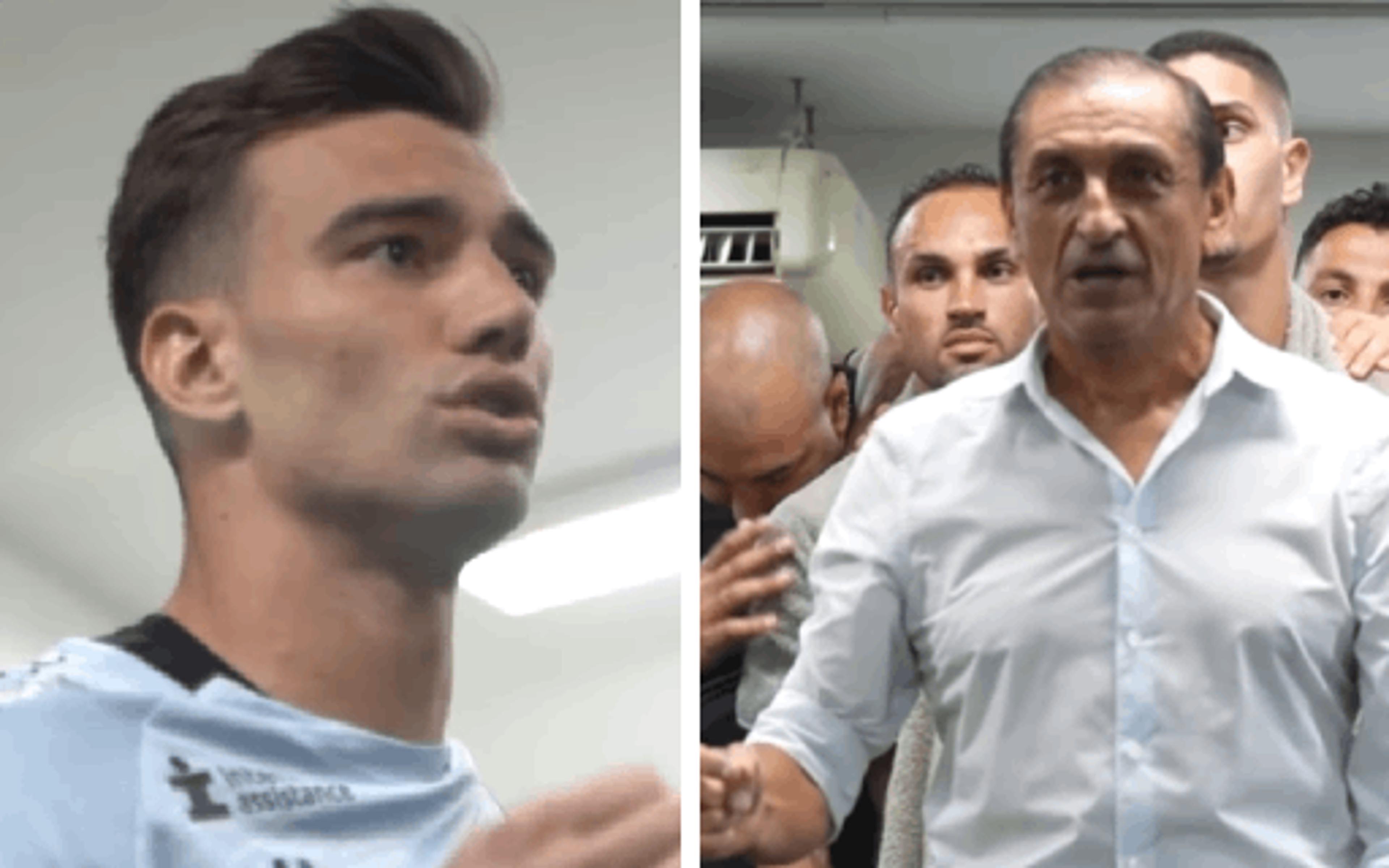 Vasco divulga discursos no vestiário de Léo Jardim e Ramón Díaz no jogo contra o Bragantino