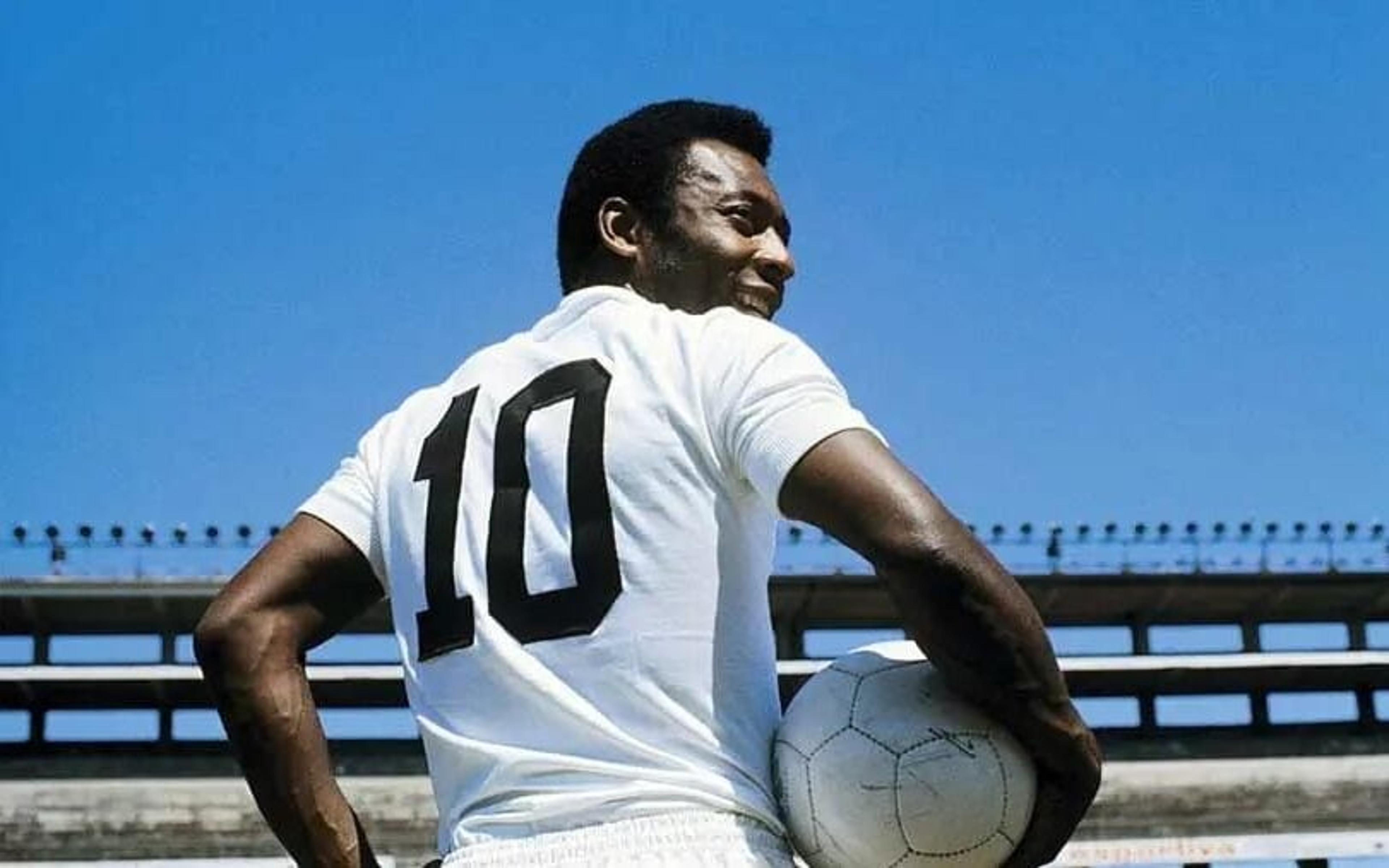 Santos ‘aposentará’ camisa 10 de Pelé em 2024