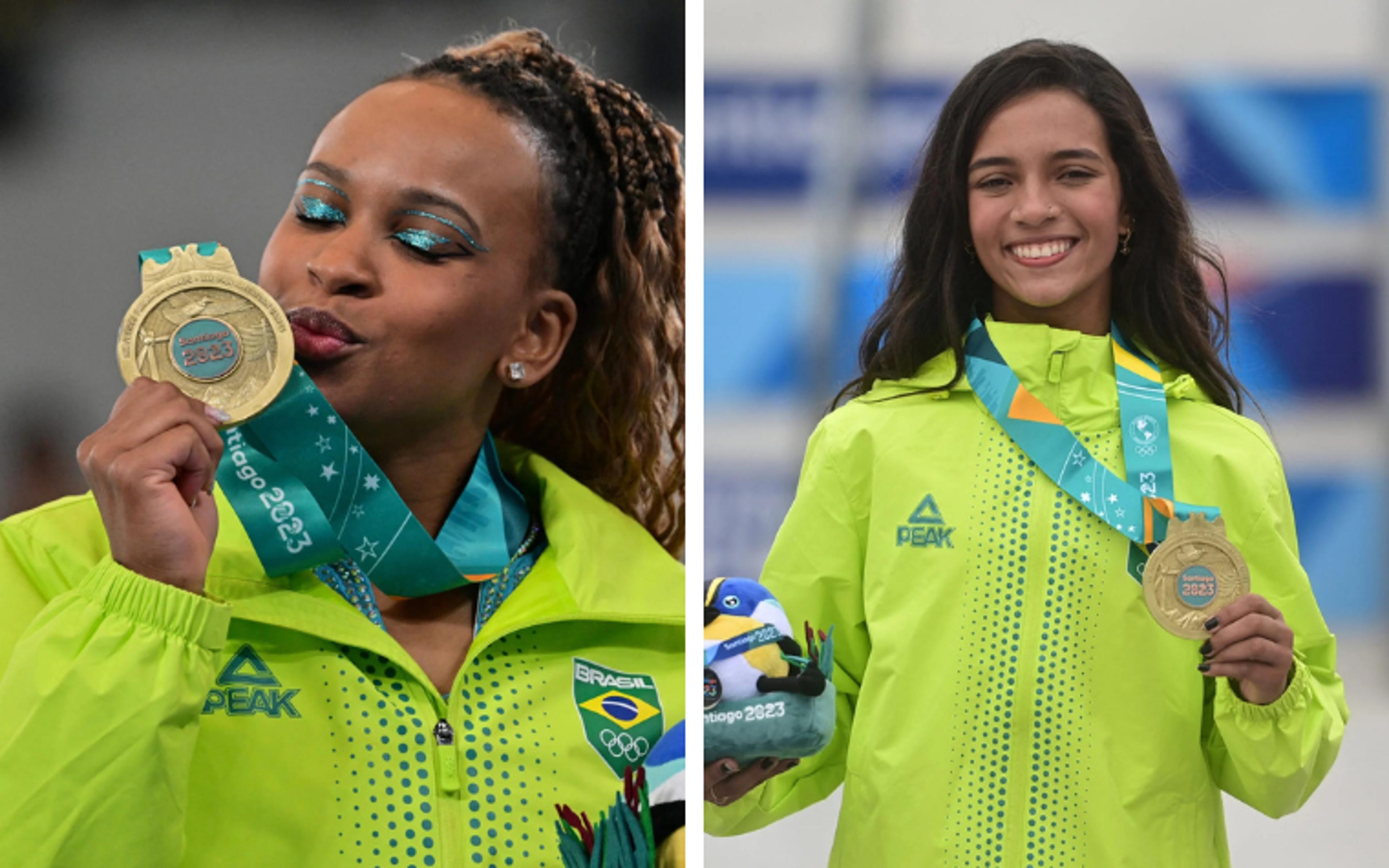 Rebeca Andrade, Rayssa Leal e outros: veja como foi o Natal de astros do esporte brasileiro