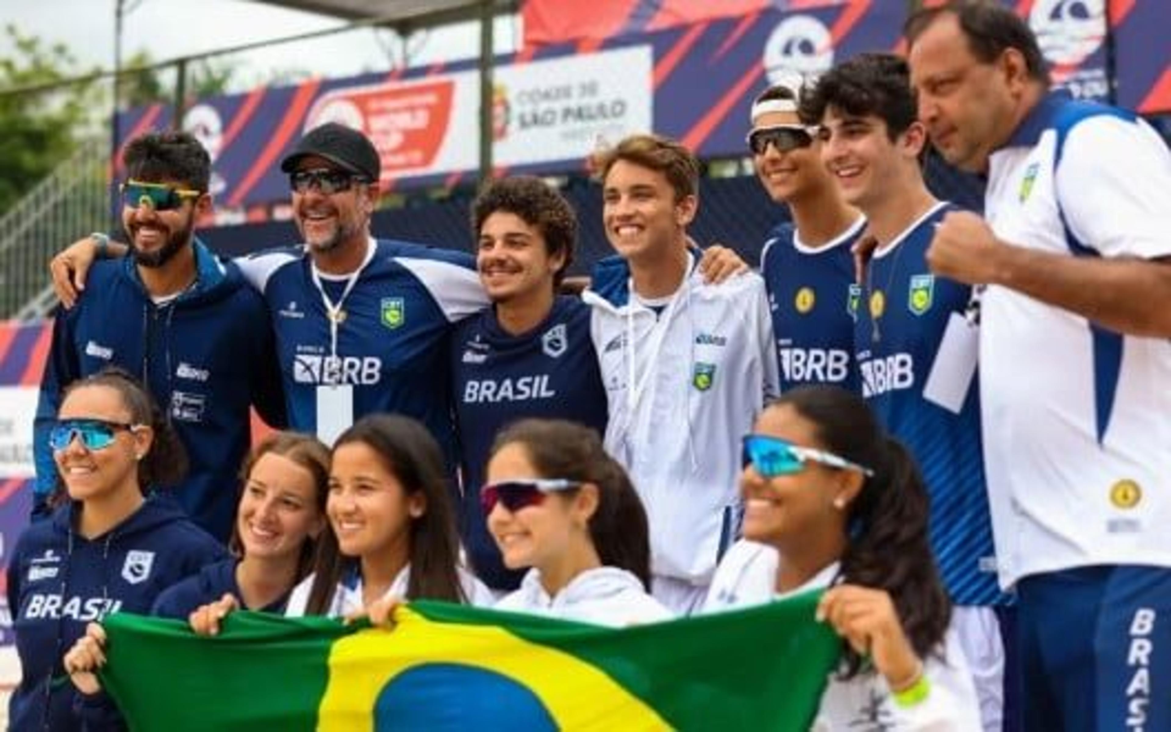 Brasil é campeão mundial juvenil de Beach Tennis e faz história