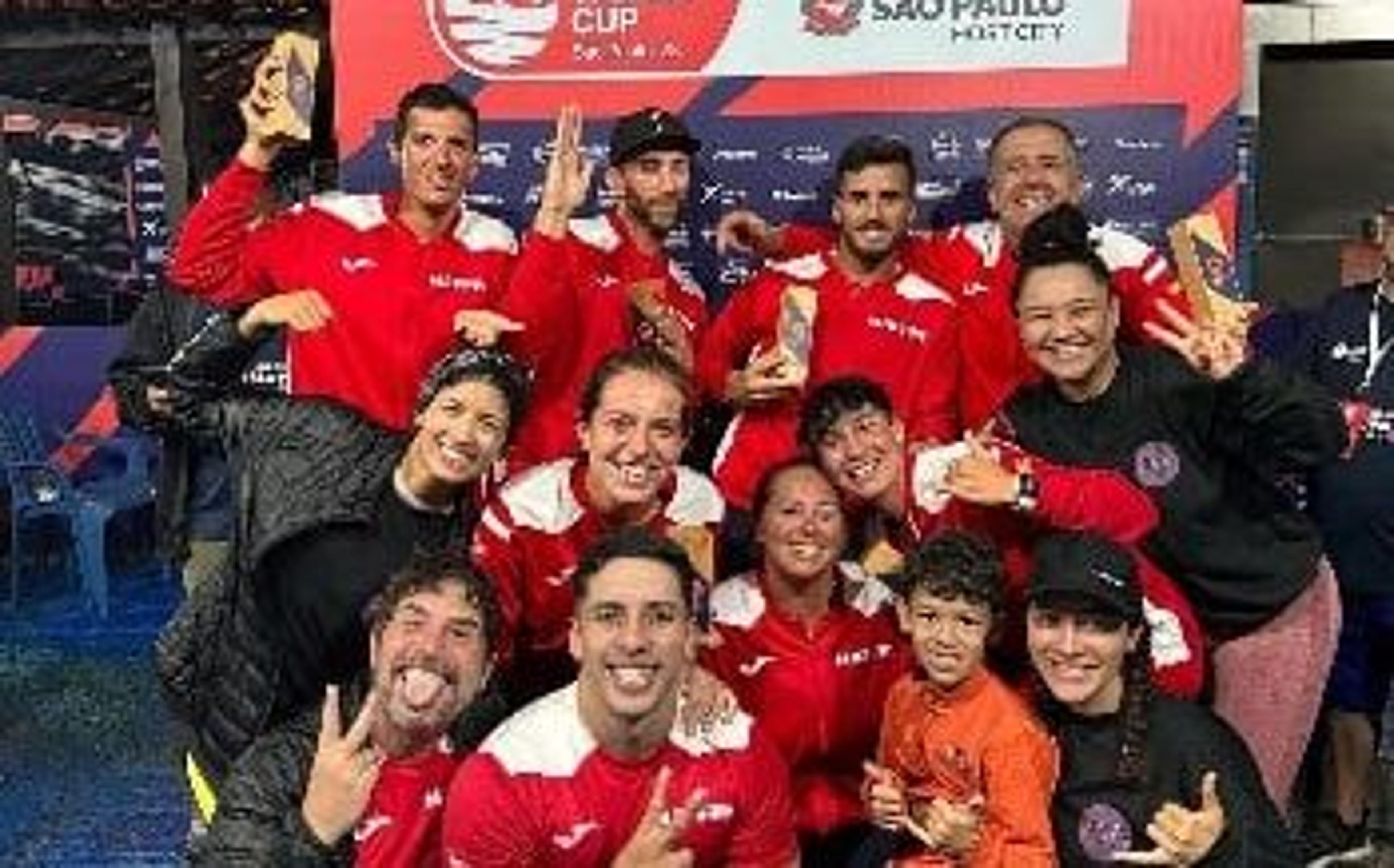 Antomi Ramos vence nas mistas e Espanha fica em 3º na Copa do Mundo de Beach