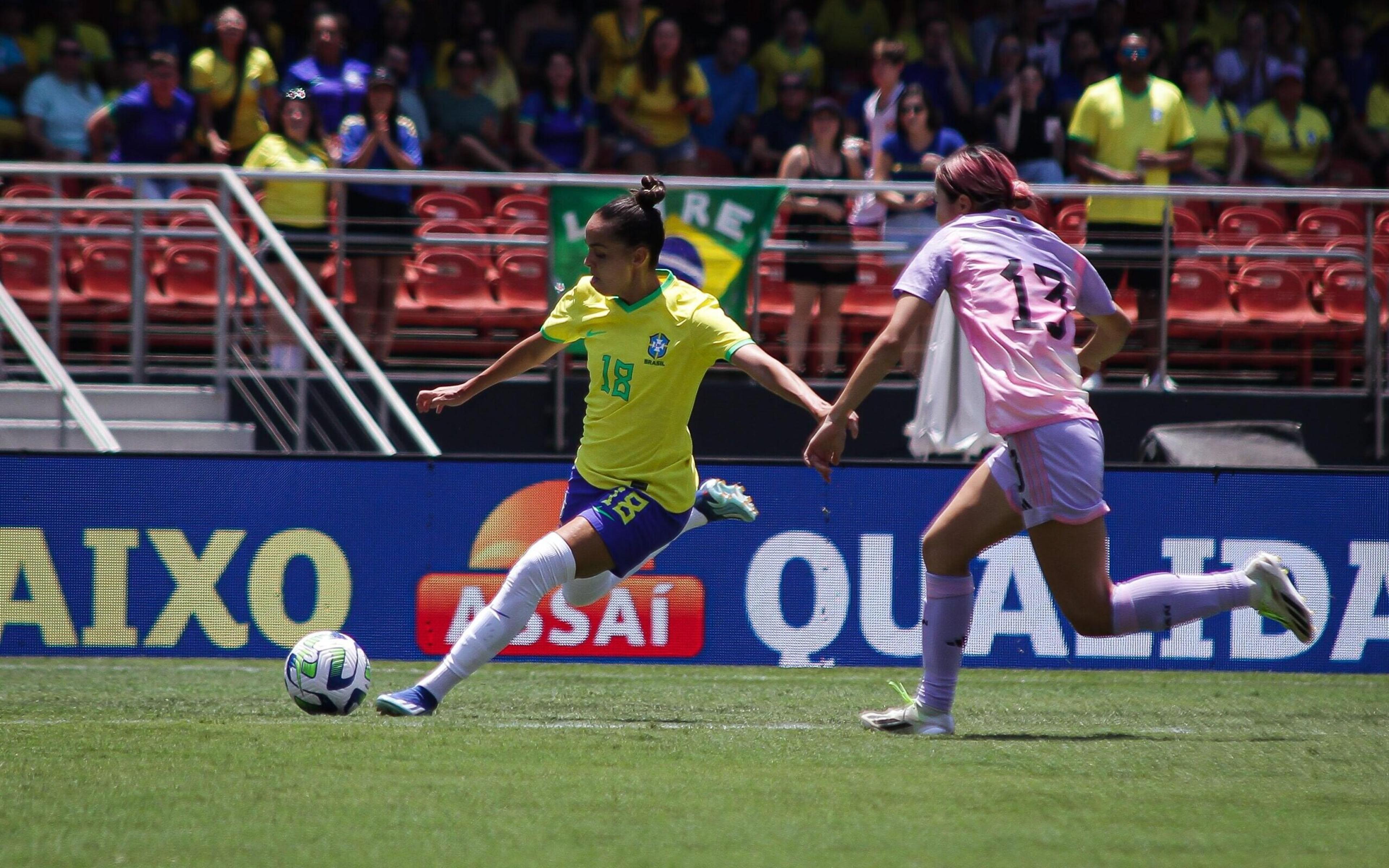 Seleção feminina: Brasil sofre ‘revanche’ e é derrotado pelo Japão em amistoso