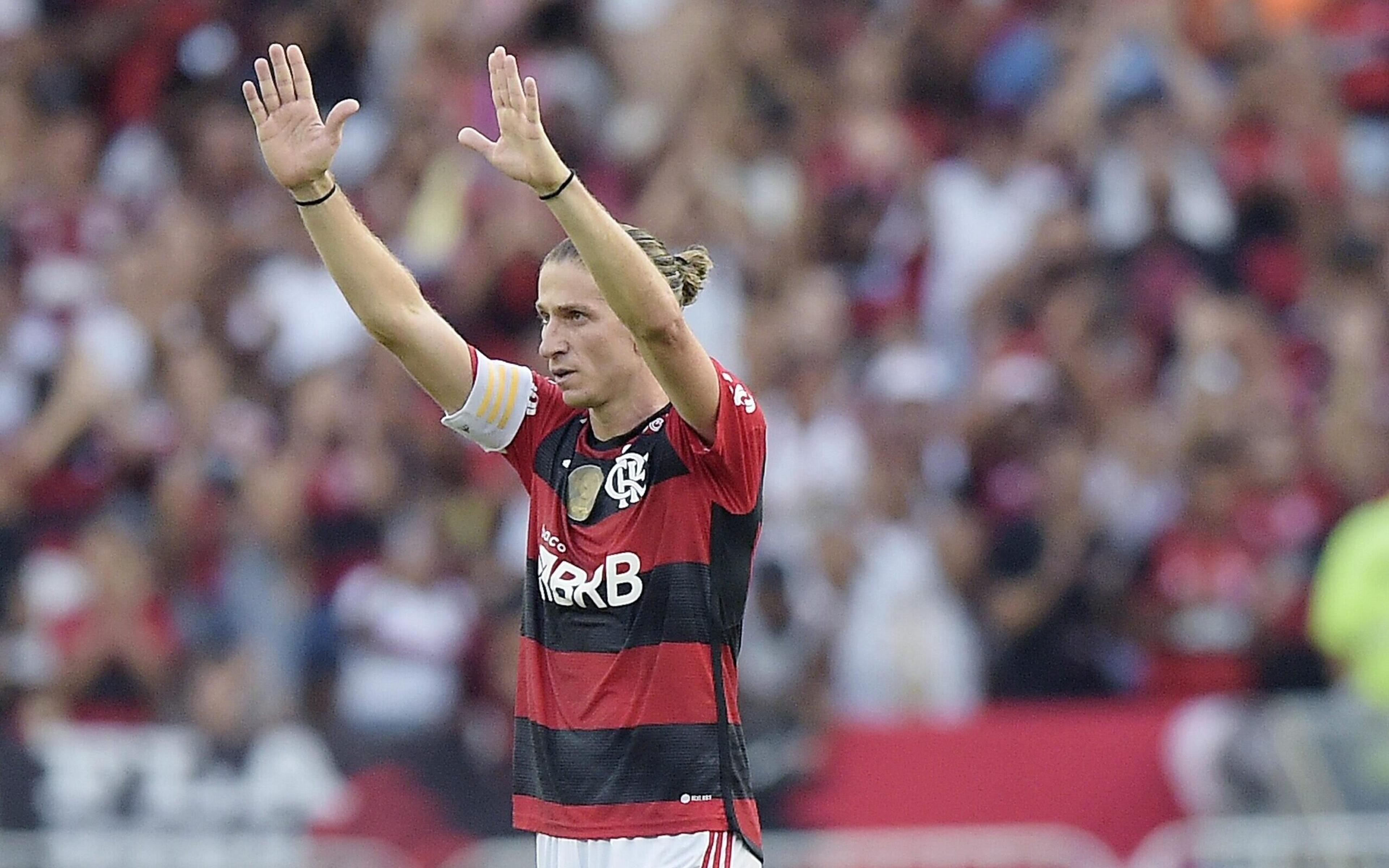 Em despedidas de Filipe Luís e Rodrigo Caio, Flamengo vence o Cuiabá no Brasileirão