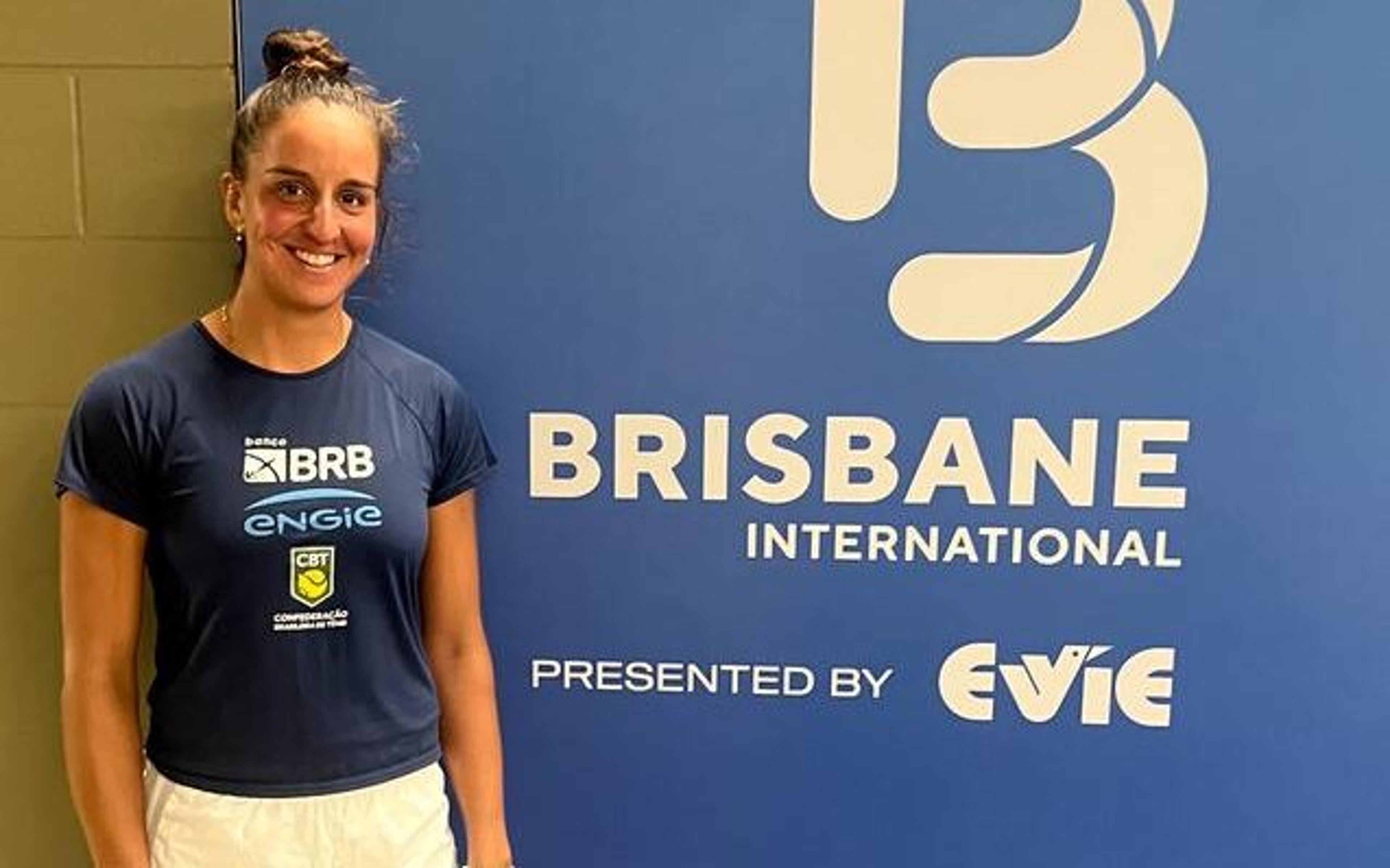 Ingrid Martins faz 1º treino e inicia nova temporada no WTA de Brisbane, na Austrália