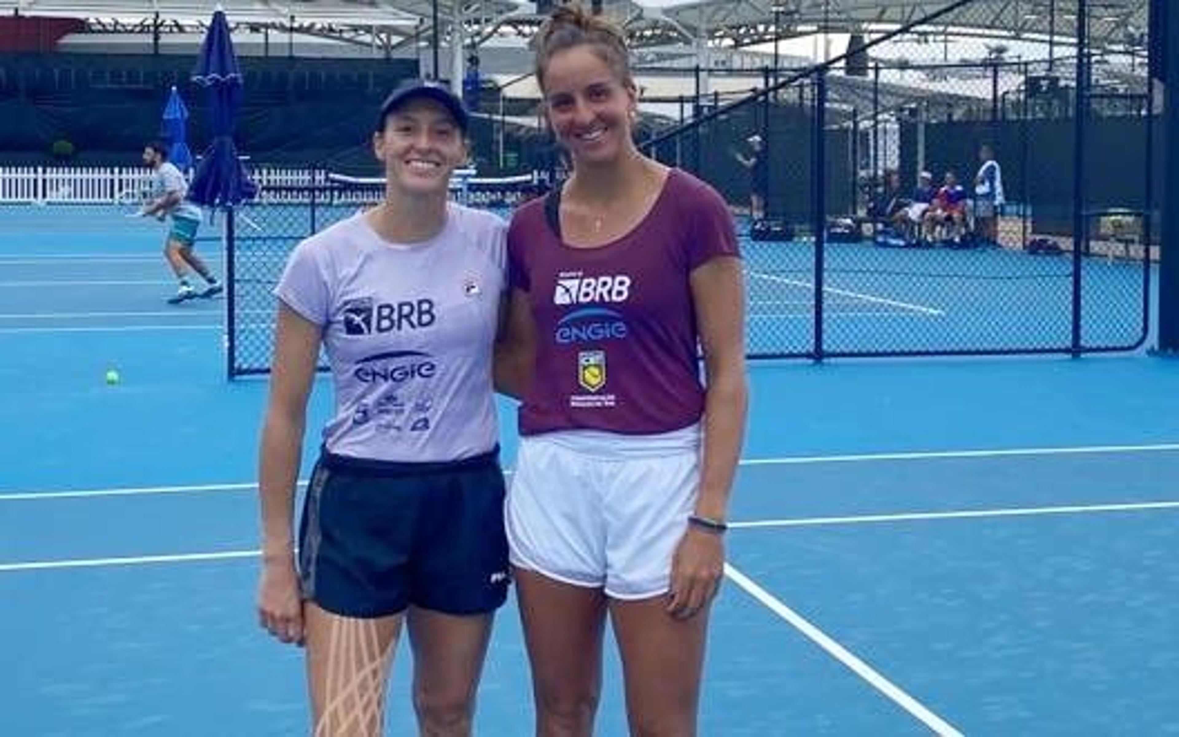 Luisa Stefani e Ingrid Martins conhecem a chave no WTA de Brisbane