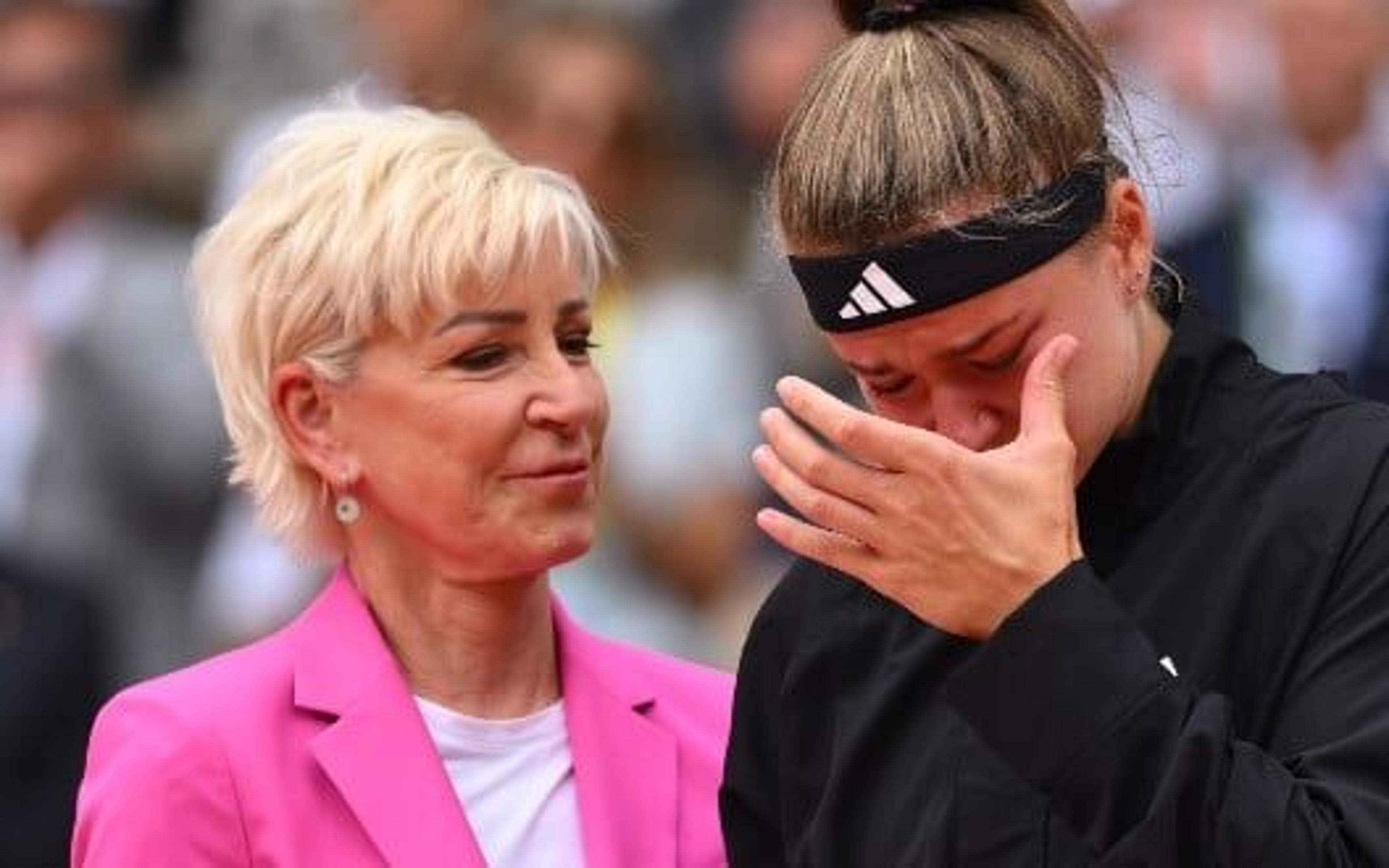 Muchova é a primeira grande baixa do Australian Open