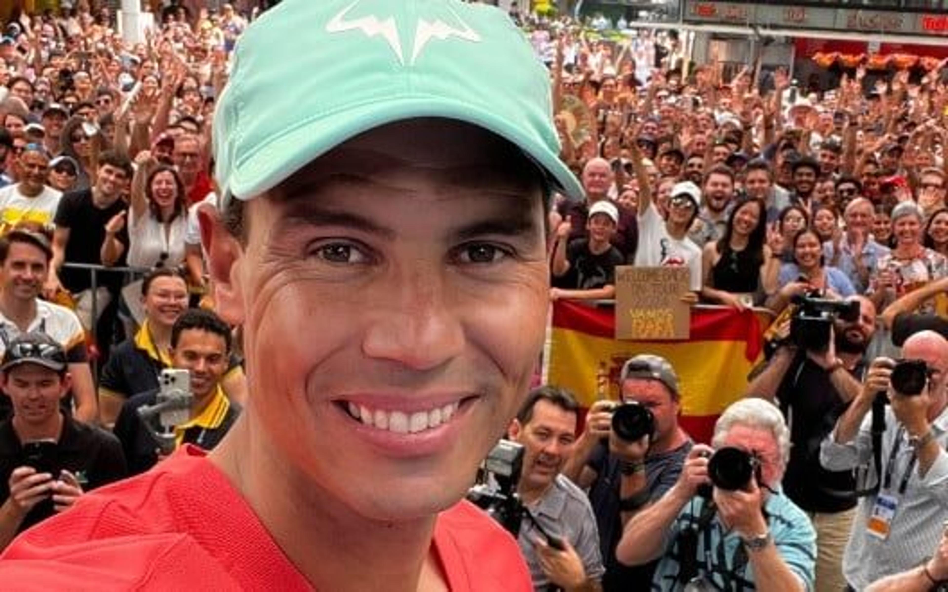 Nadal: ‘Só de estar aqui é uma vitória’