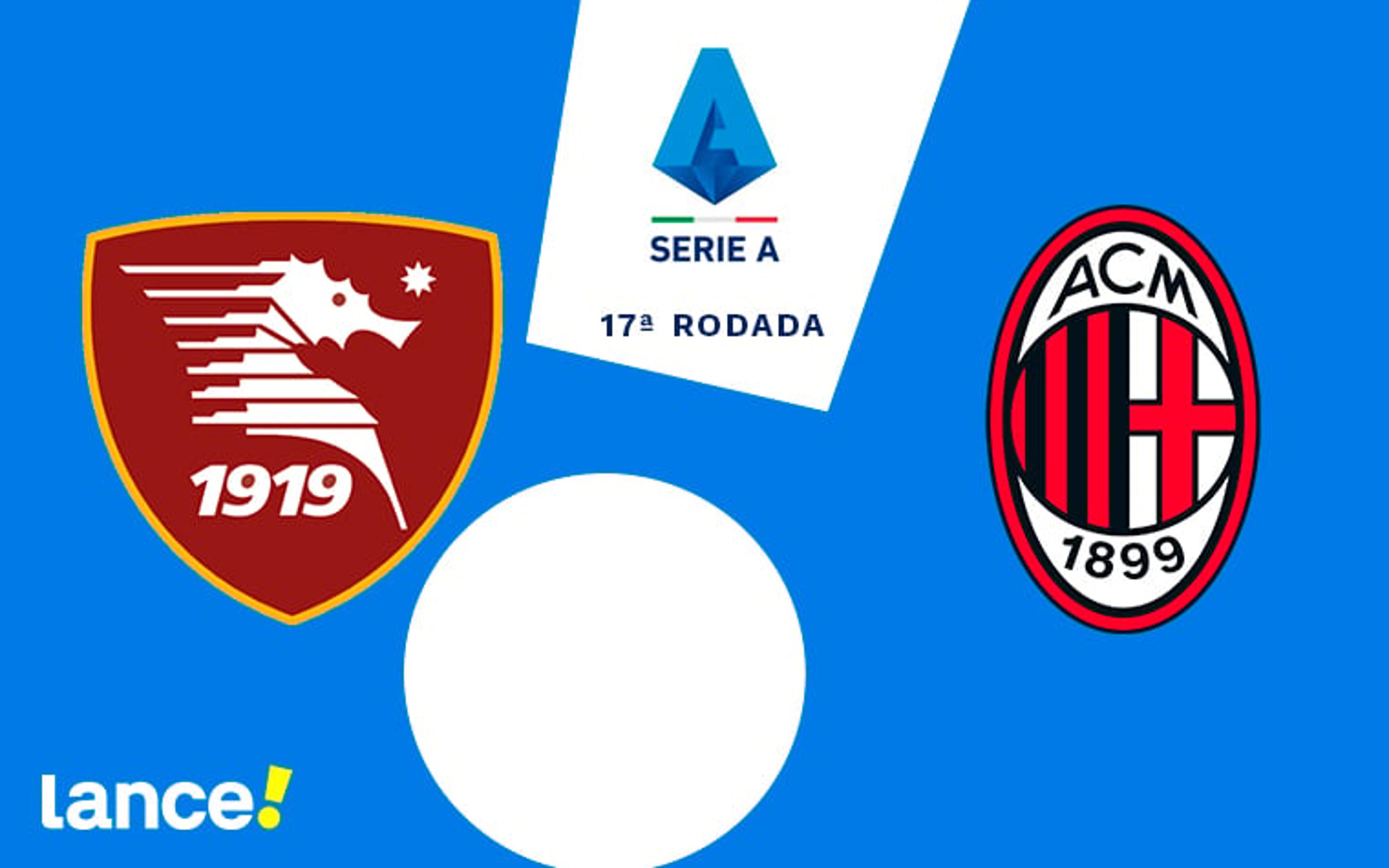 Salernitana x Milan: onde assistir ao vivo, horário e prováveis escalações do jogo pela Série A Calcio