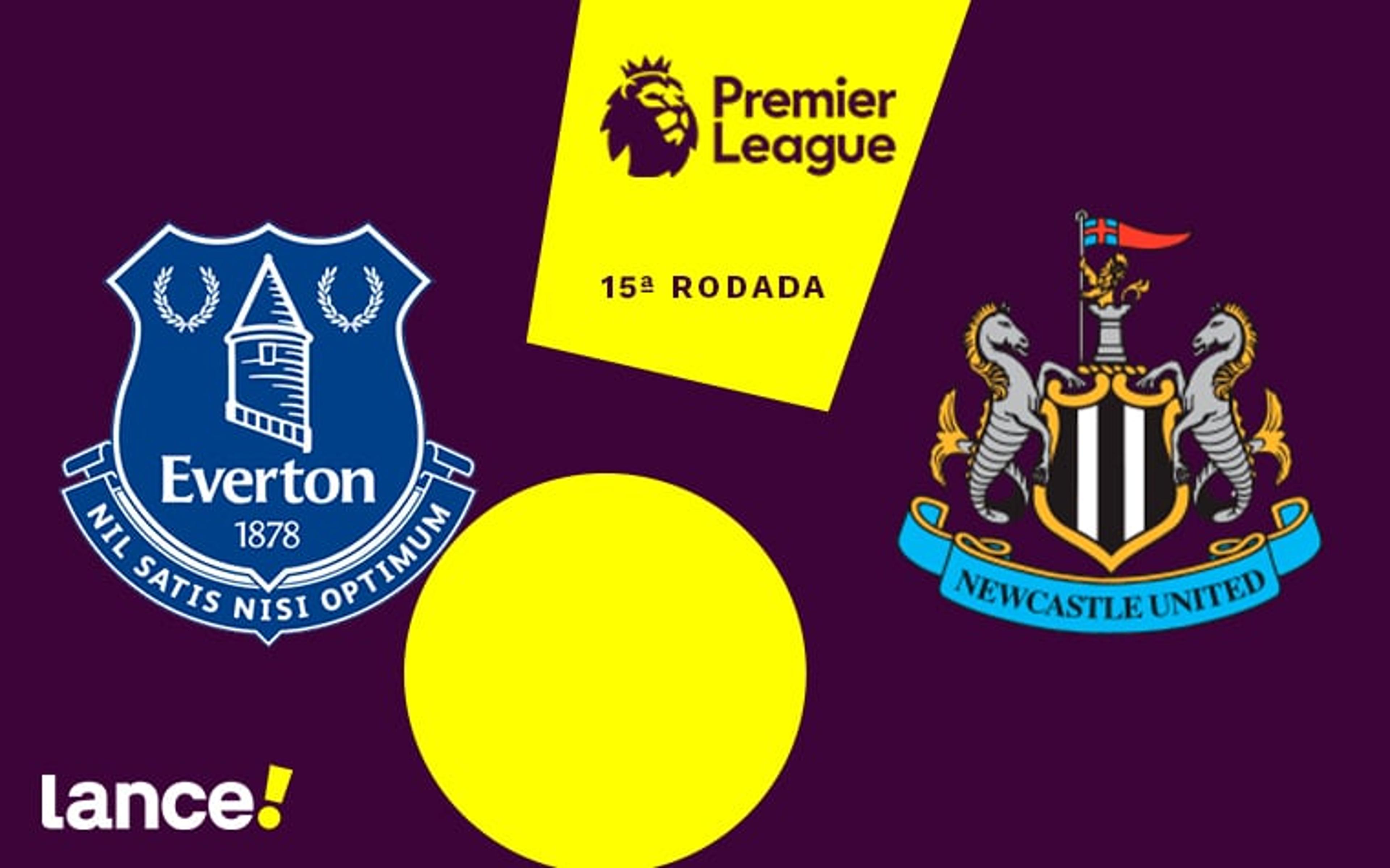 Everton x Newcastle: onde assistir ao vivo, horário e prováveis escalações do jogo pela Premier League