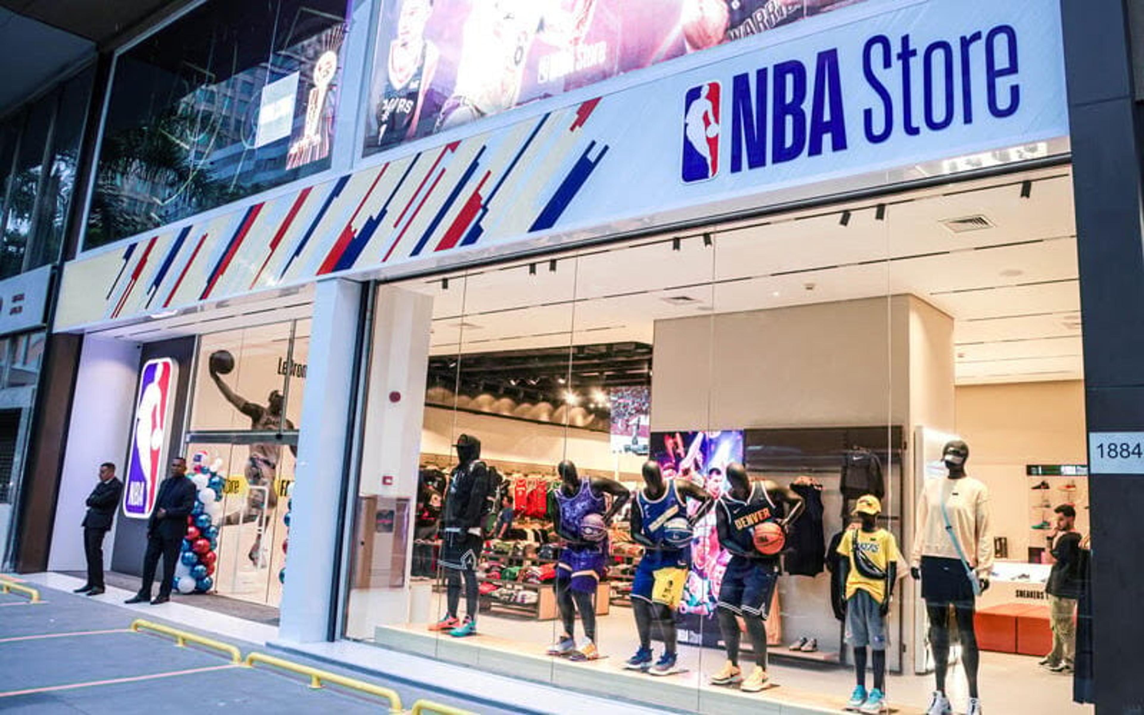 NBA chega a 30 lojas no Brasil e consolida país entre os três maiores mercados no mundo; veja evolução