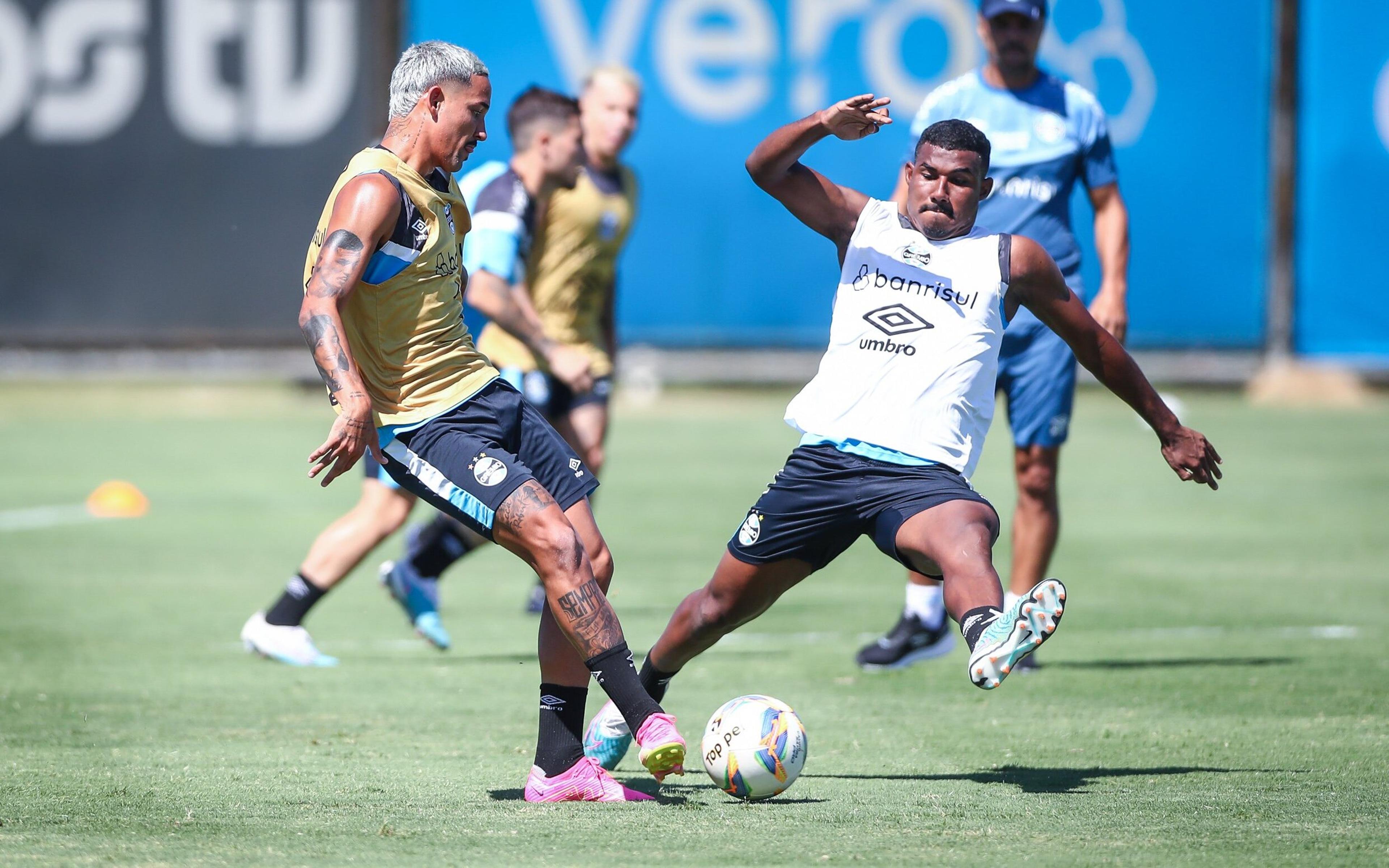 Cuiabano sofre lesão muscular em treino; Marchesín trabalha normalmente com bola