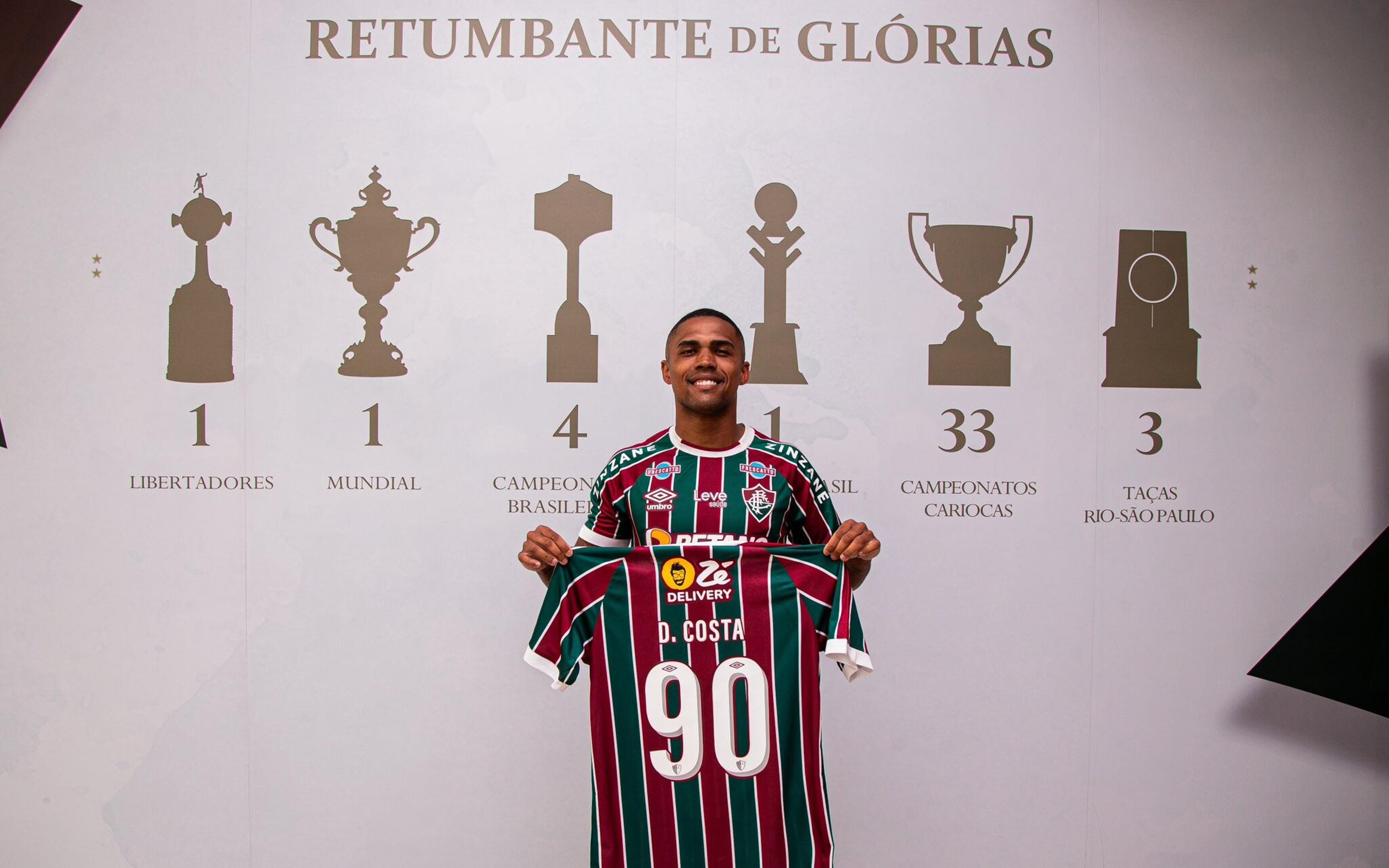 Fluminense anuncia contratação de Douglas Costa