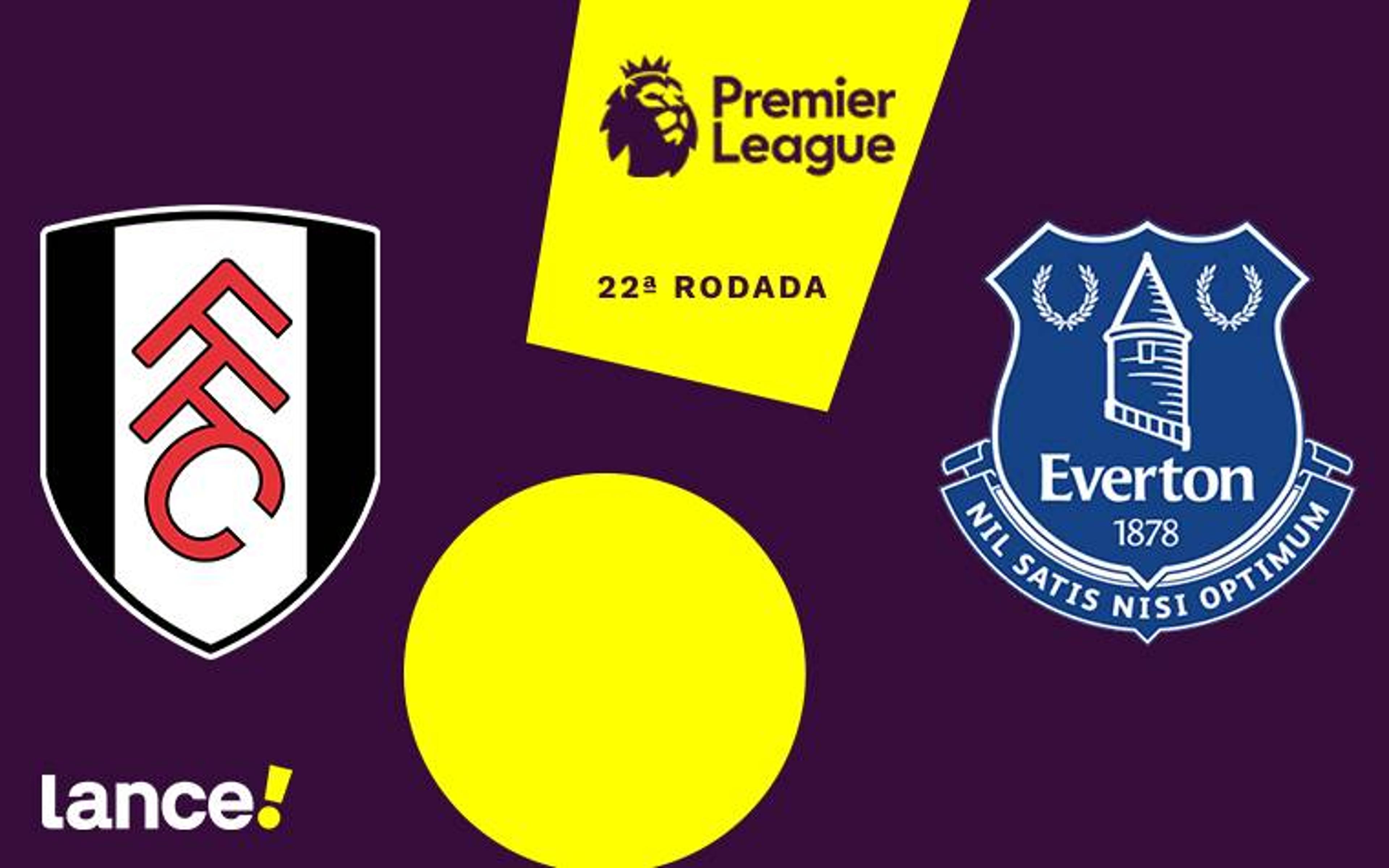 Fulham x Everton: onde assistir ao vivo, horário e prováveis escalações jogo pela Premier League