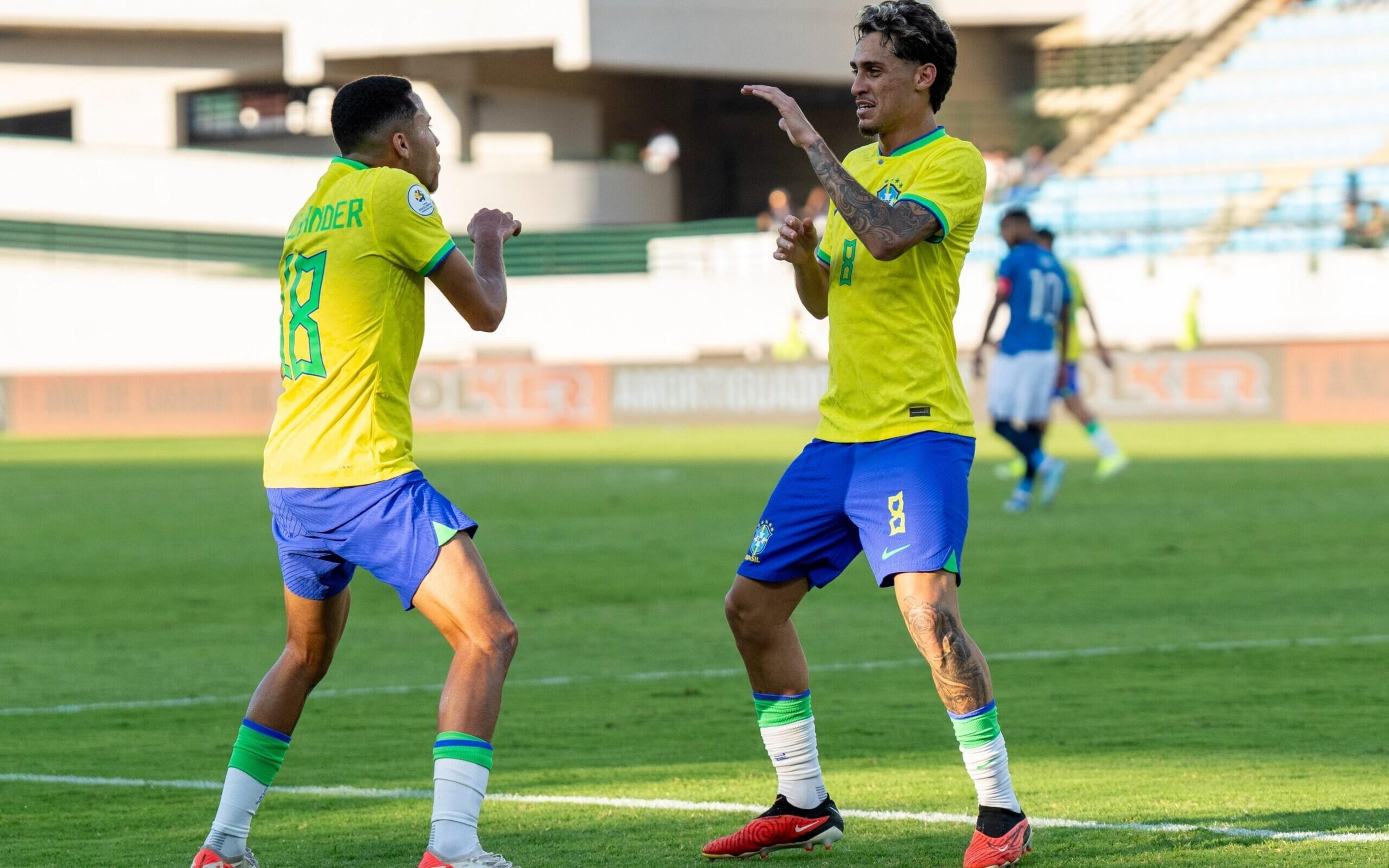 Brasil vence o Equador de virada e garante classificação para a fase decisiva do Pré-Olímpico