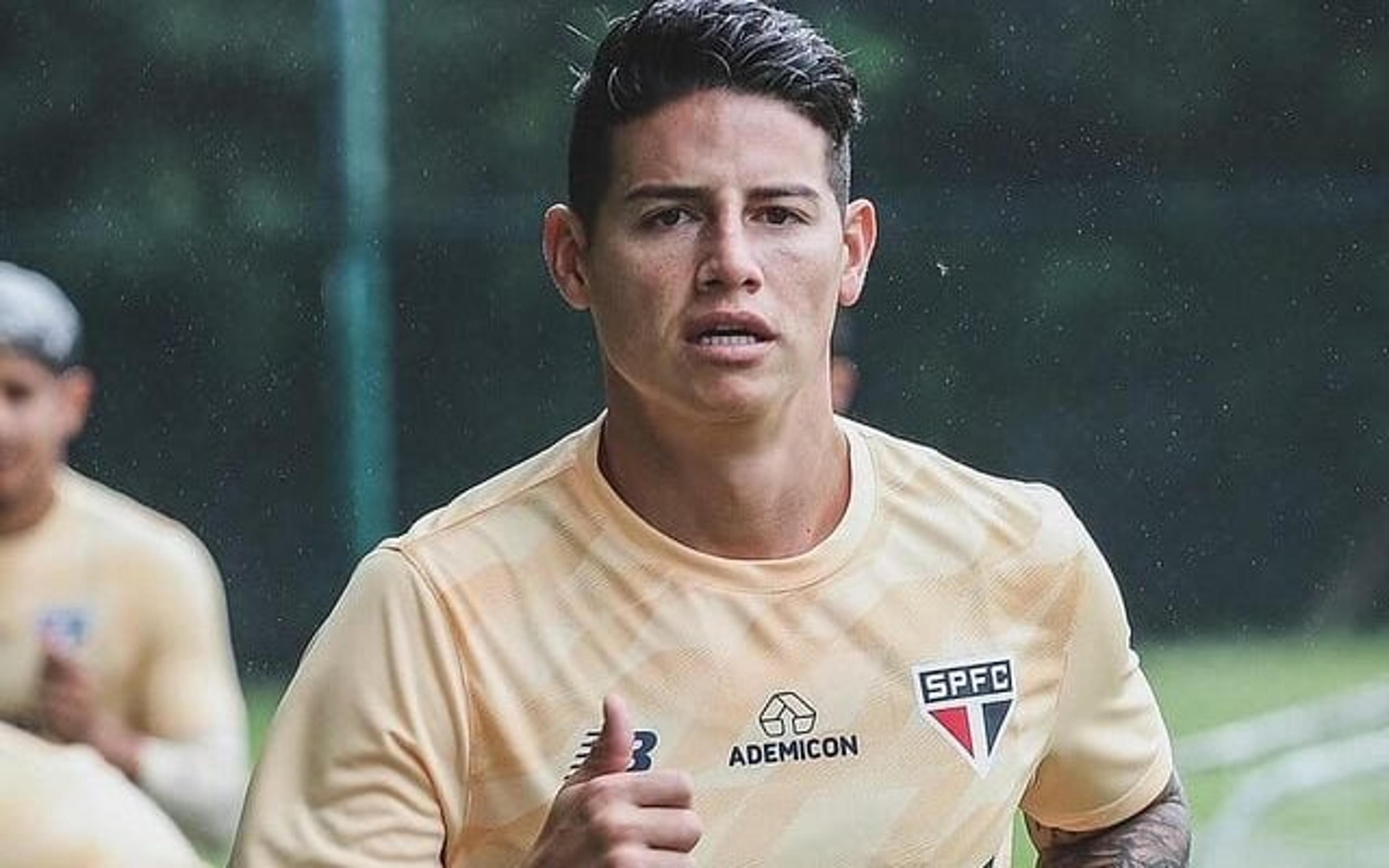 São Paulo confia em adaptação de James Rodríguez, mas não vê meia como inegociável