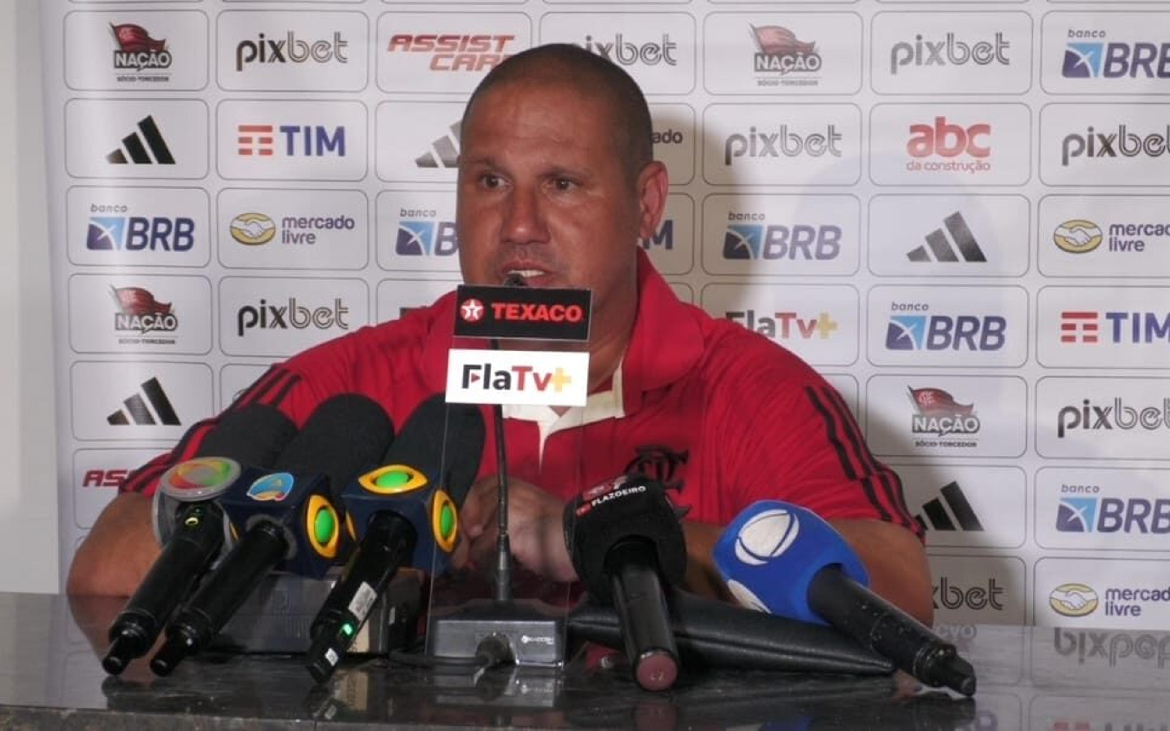 Técnico do Flamengo, Mário Jorge não vê problemas em empate no Carioca: ‘Cumprimos o que viemos fazer’