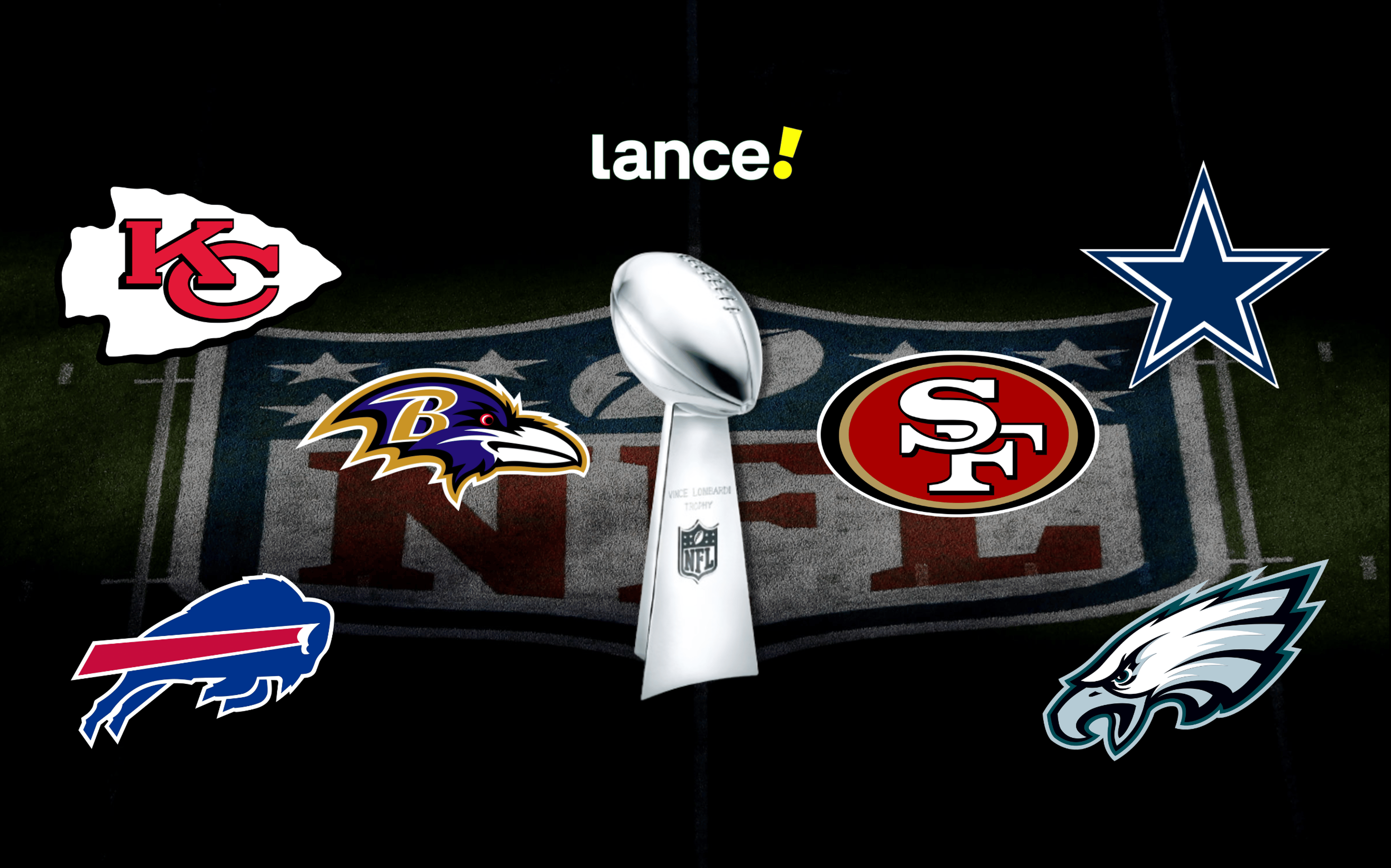 Playoffs da NFL: confira os palpites da redação do Lance! até o Super Bowl