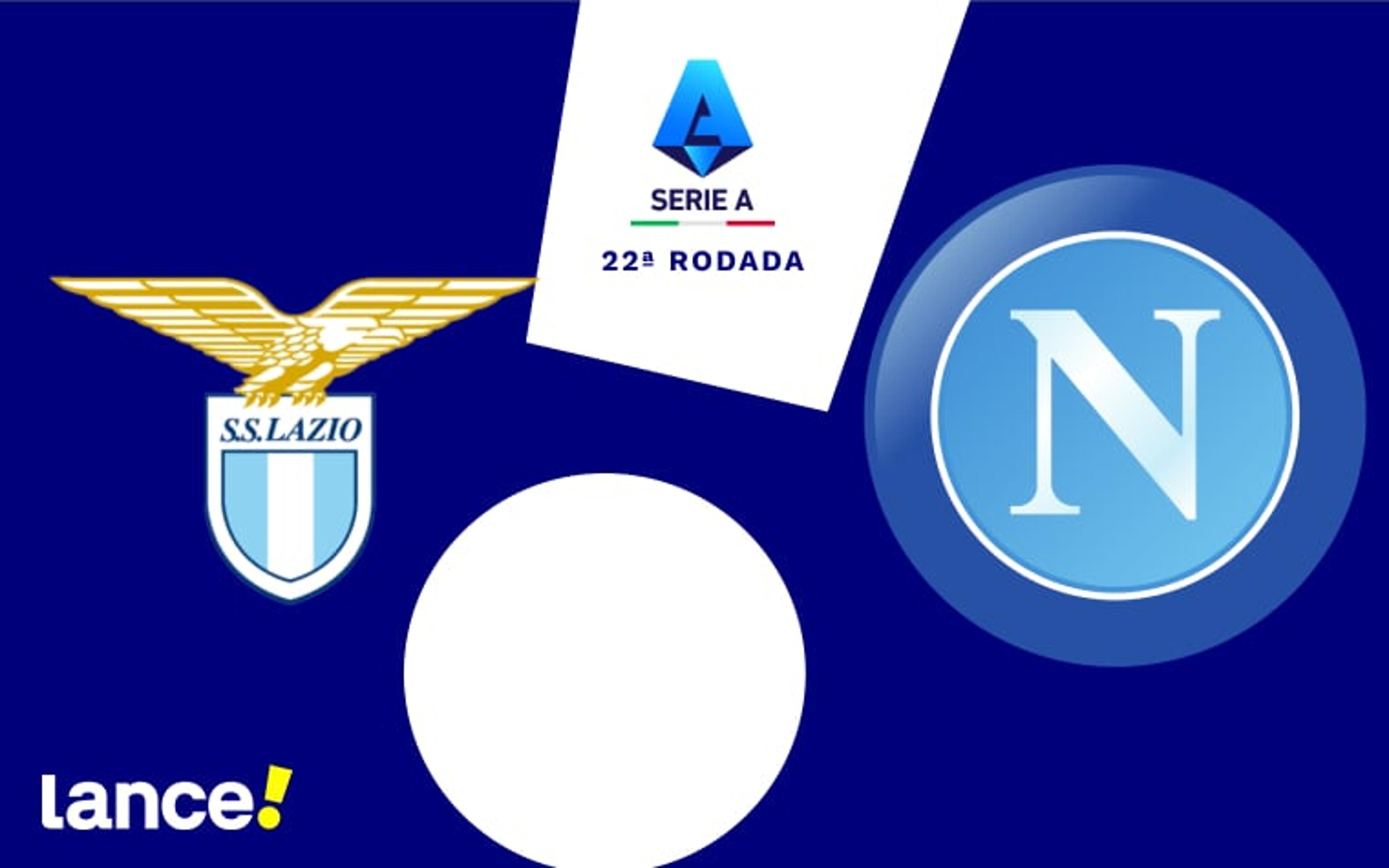 Lazio x Napoli: onde assistir ao vivo, horário e prováveis escalações do jogo pela Série A Calcio