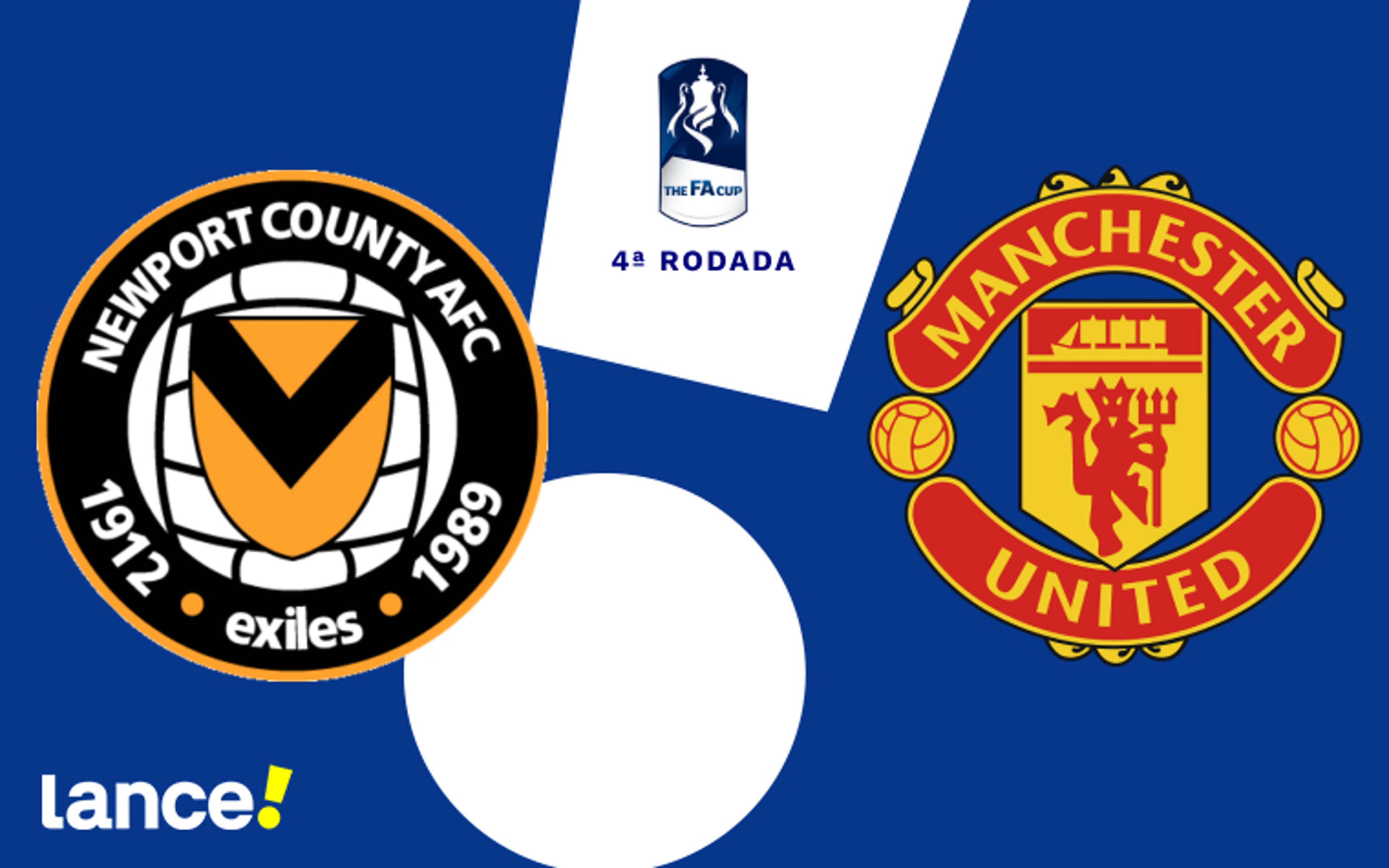 Newport County x Manchester United: onde assistir ao vivo, horário e prováveis escalações do jogo pela Copa da Inglaterra