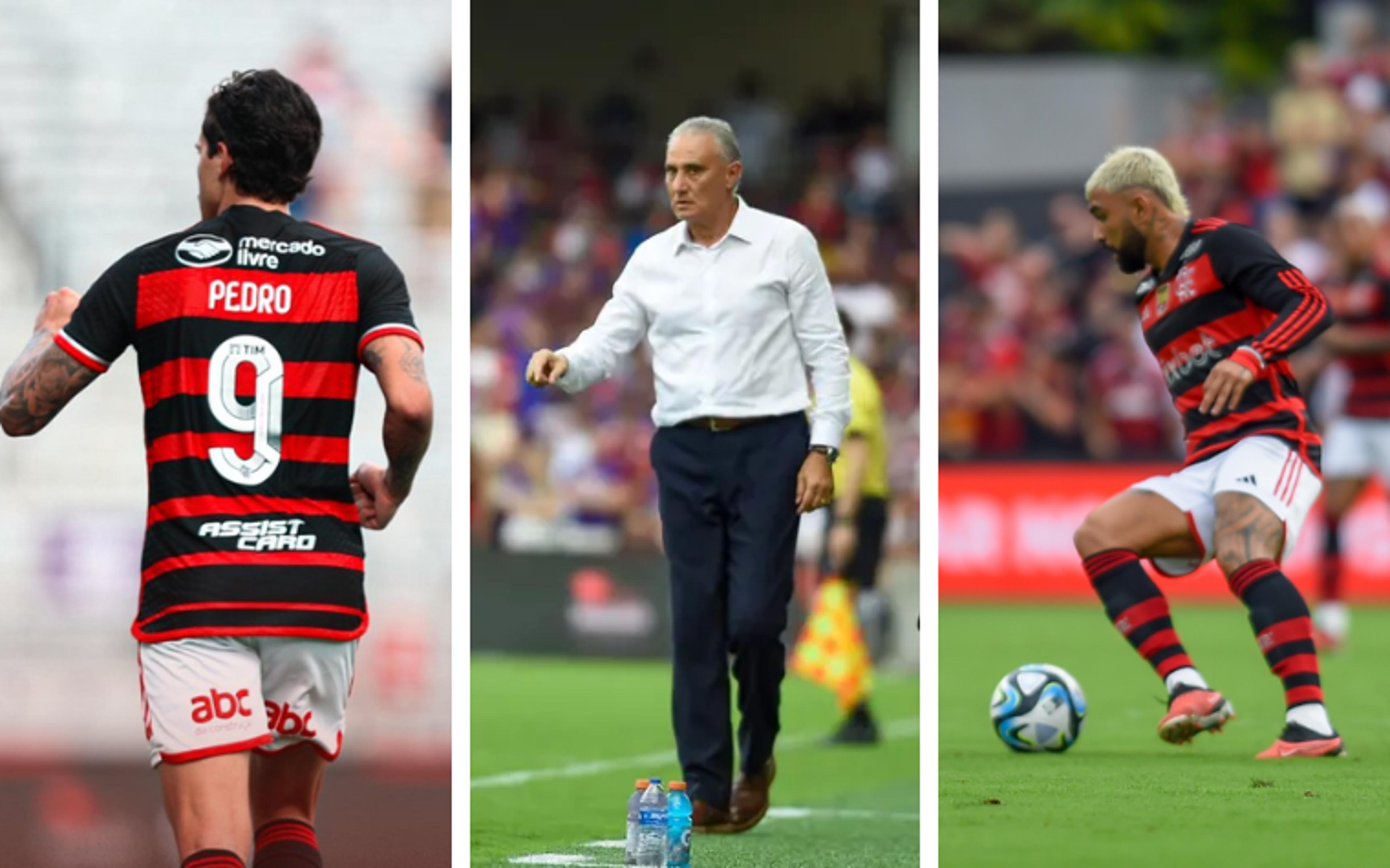 ANÁLISE: Pré-temporada de Pedro e Gabigol justifica preferência de Tite pelo camisa 9 no Flamengo