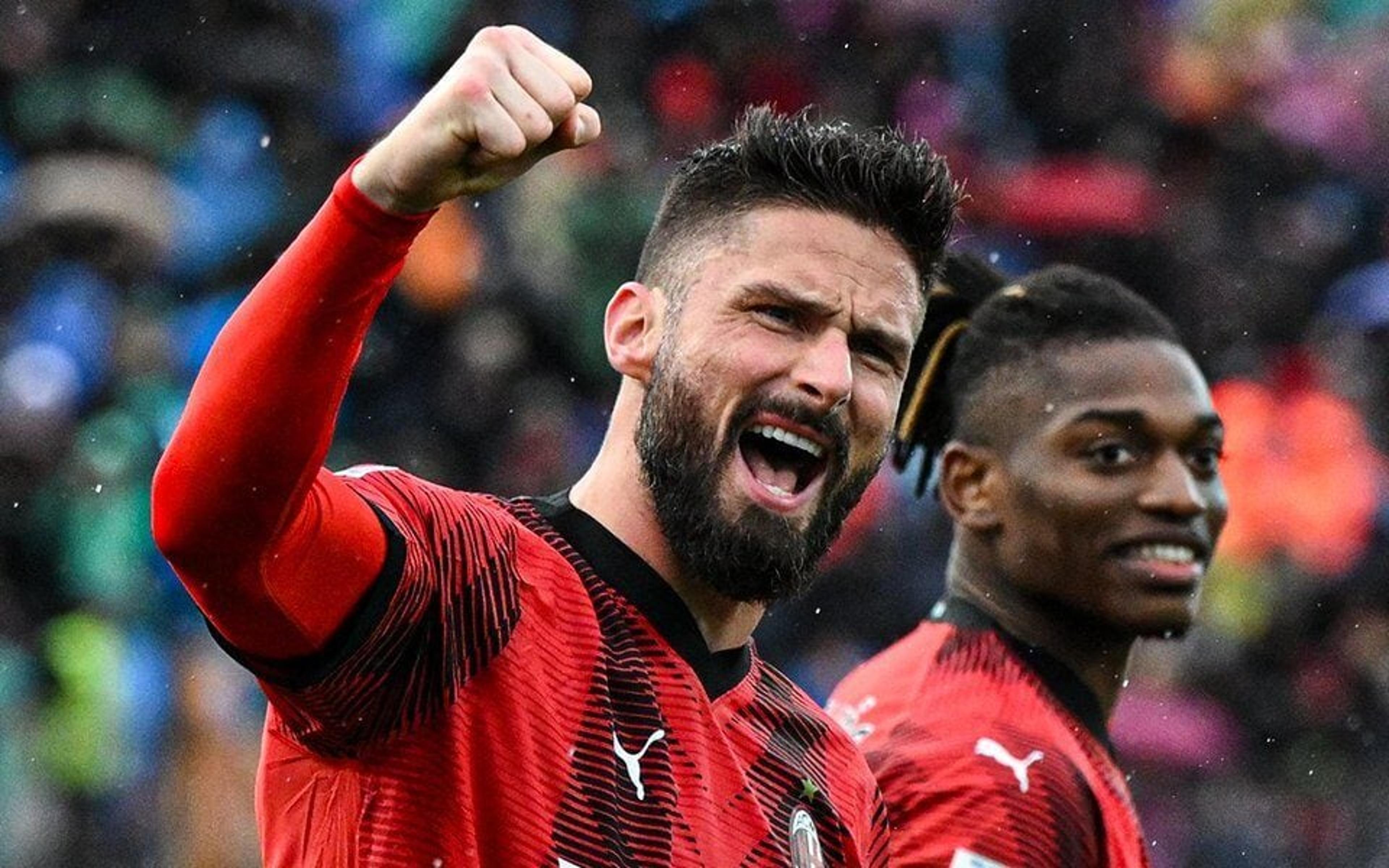 Giroud vai às redes, e Milan bate Empoli com facilidade pelo Campeonato Italiano