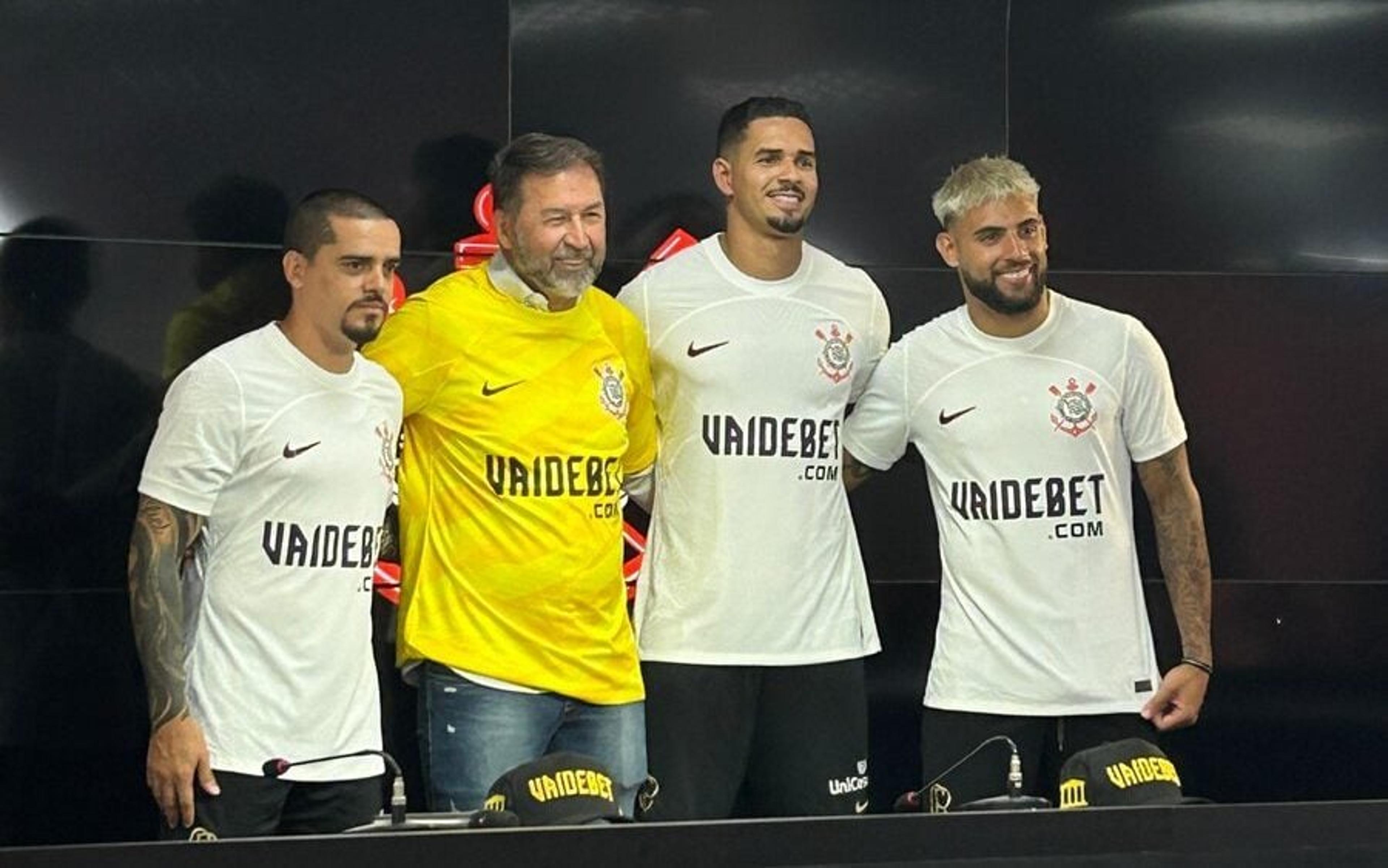 Corinthians anuncia parceria com nova patrocinadora máster