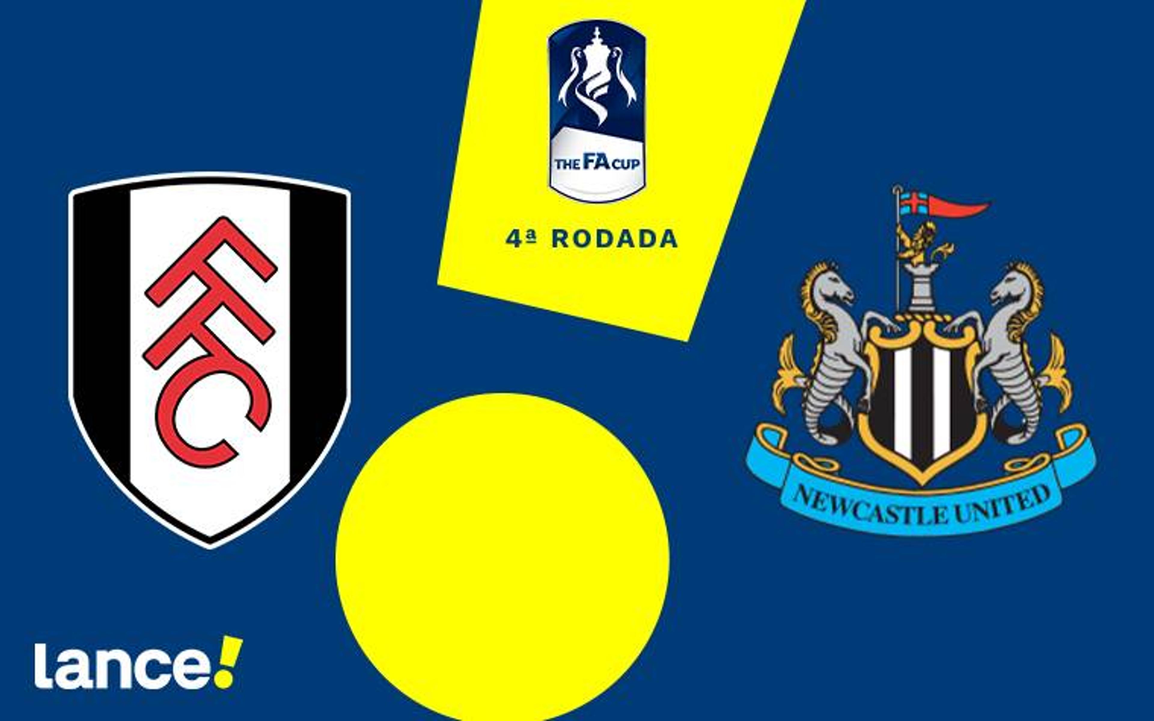 Fulham x Newcastle: onde assistir ao vivo, horário e prováveis escalações do jogo pela Copa da Inglaterra