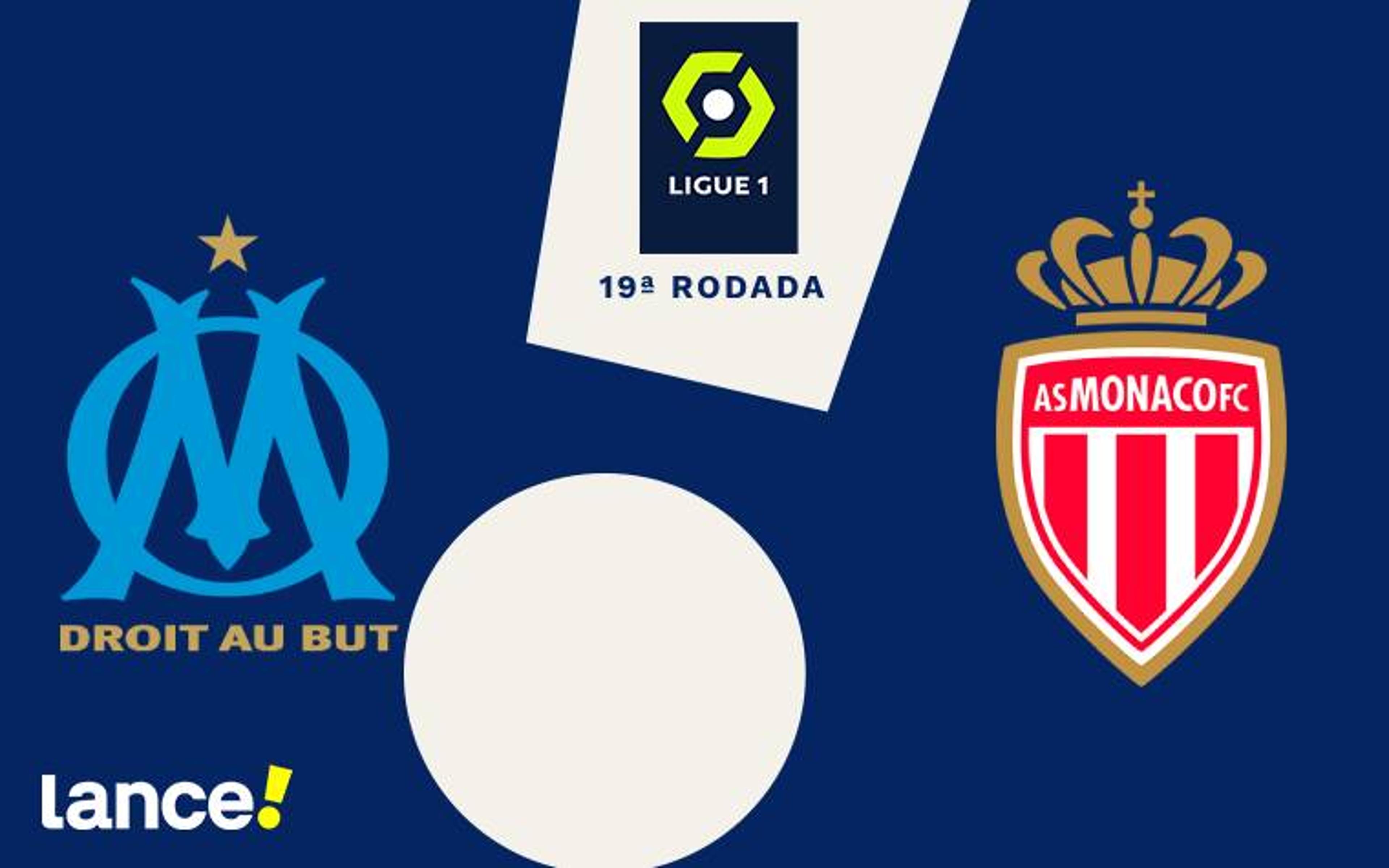 Olympique de Marselha x Monaco: onde assistir ao vivo, horário e prováveis escalações do jogo pela Ligue 1