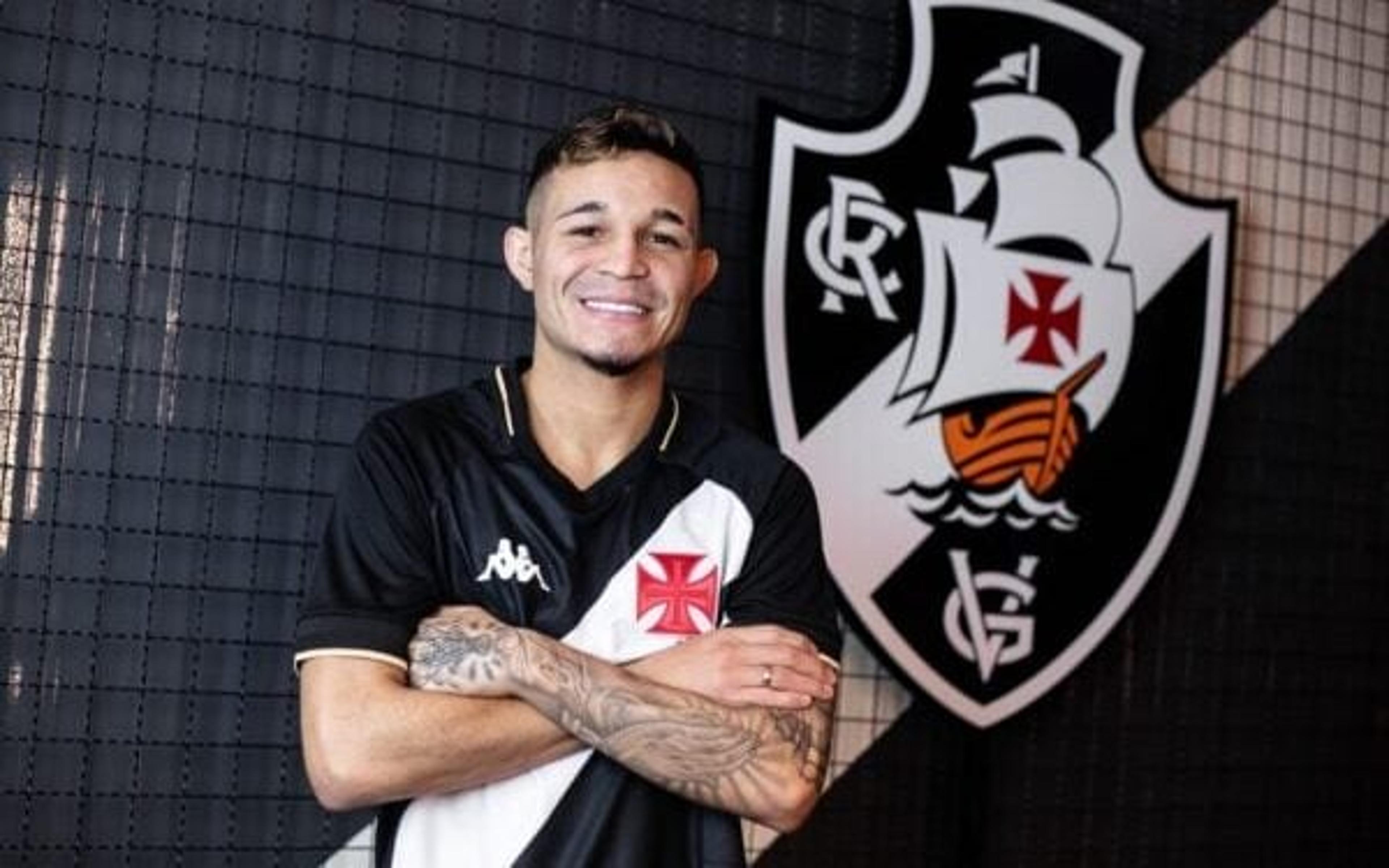 Vasco anuncia a contratação de atacante revelado pelo Corinthians