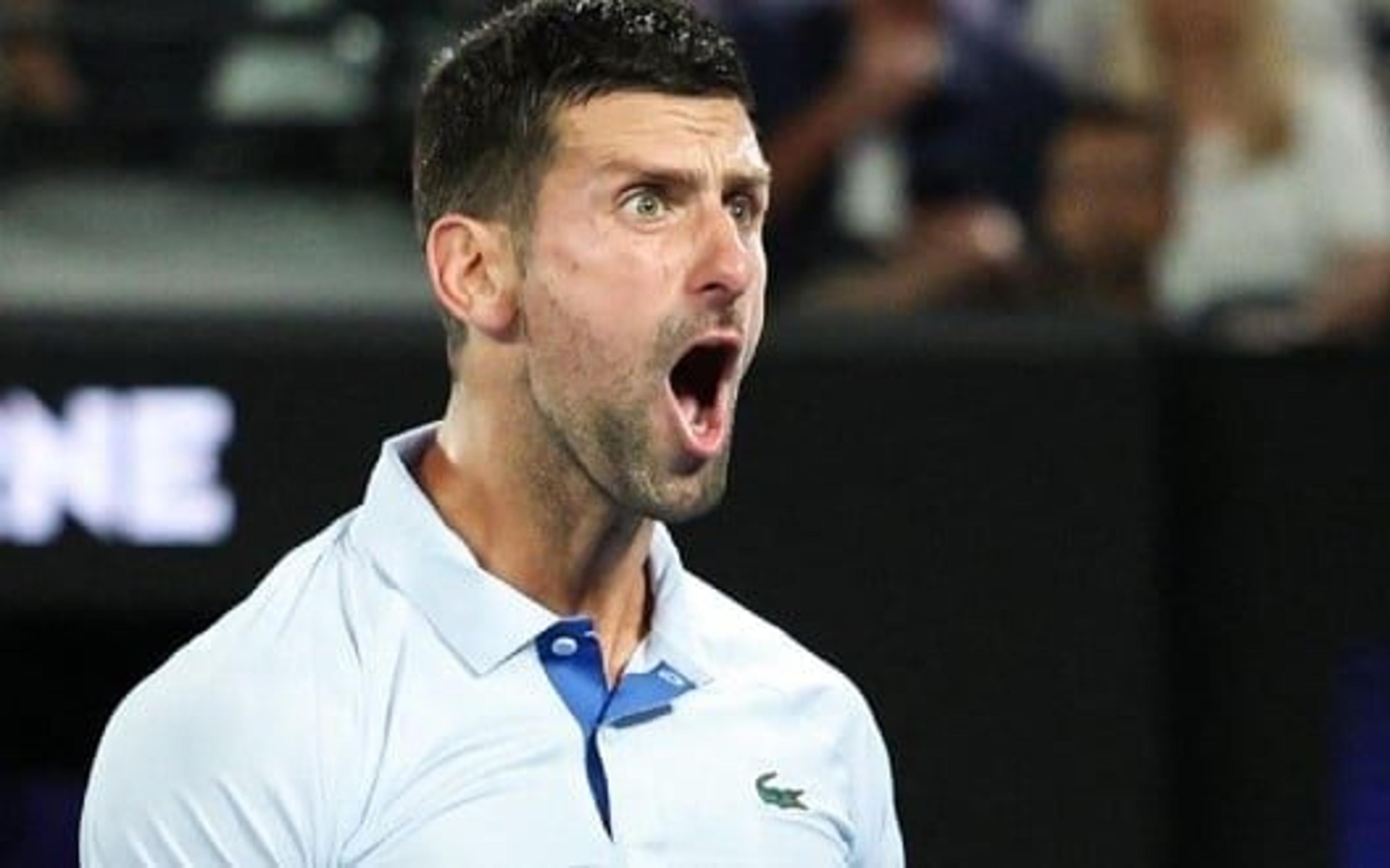 Djokovic atropela francês e vai às quartas do Australian Open