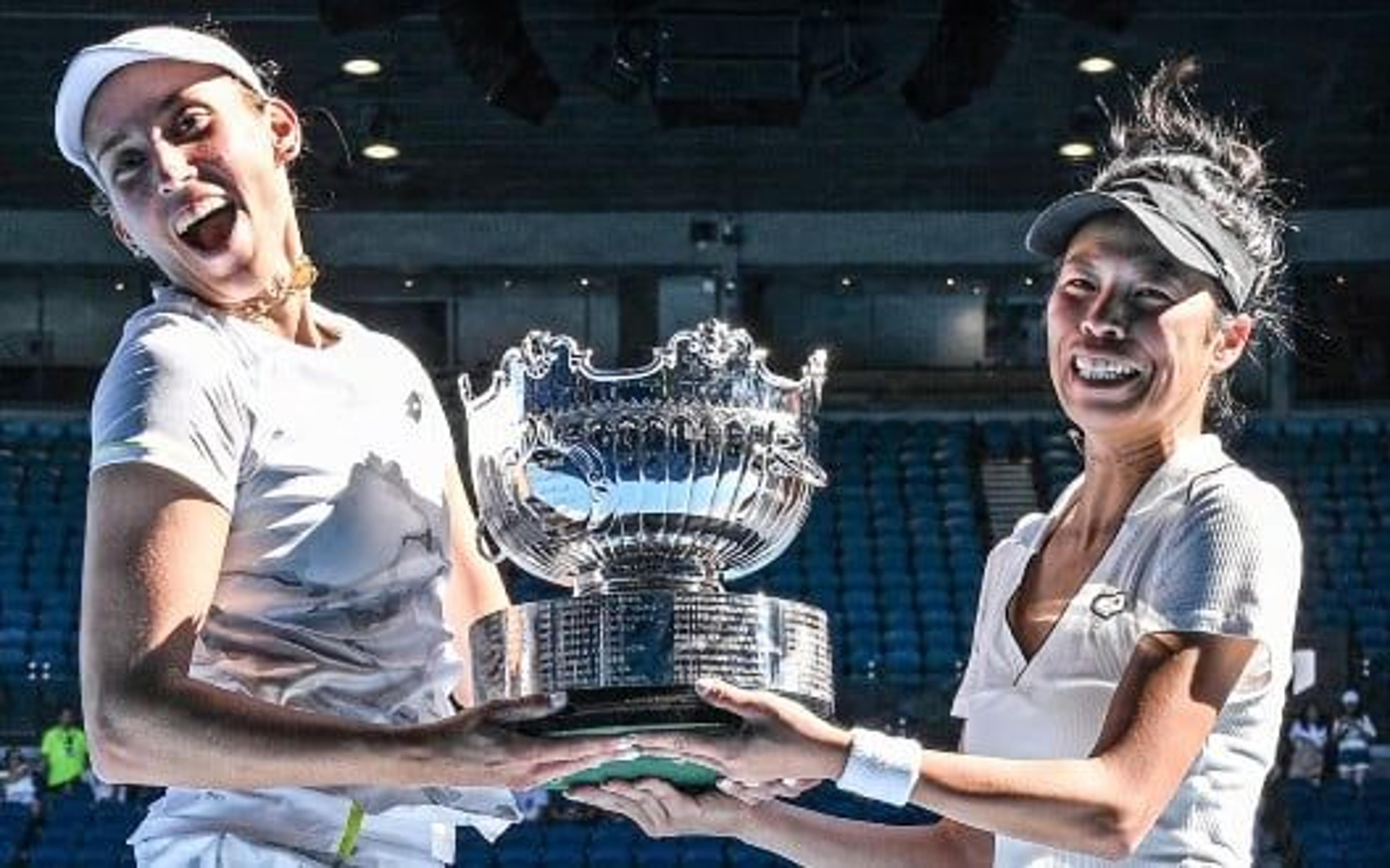 Hsieh é campeã de duplas e quebra jejum de 24 anos na Austrália