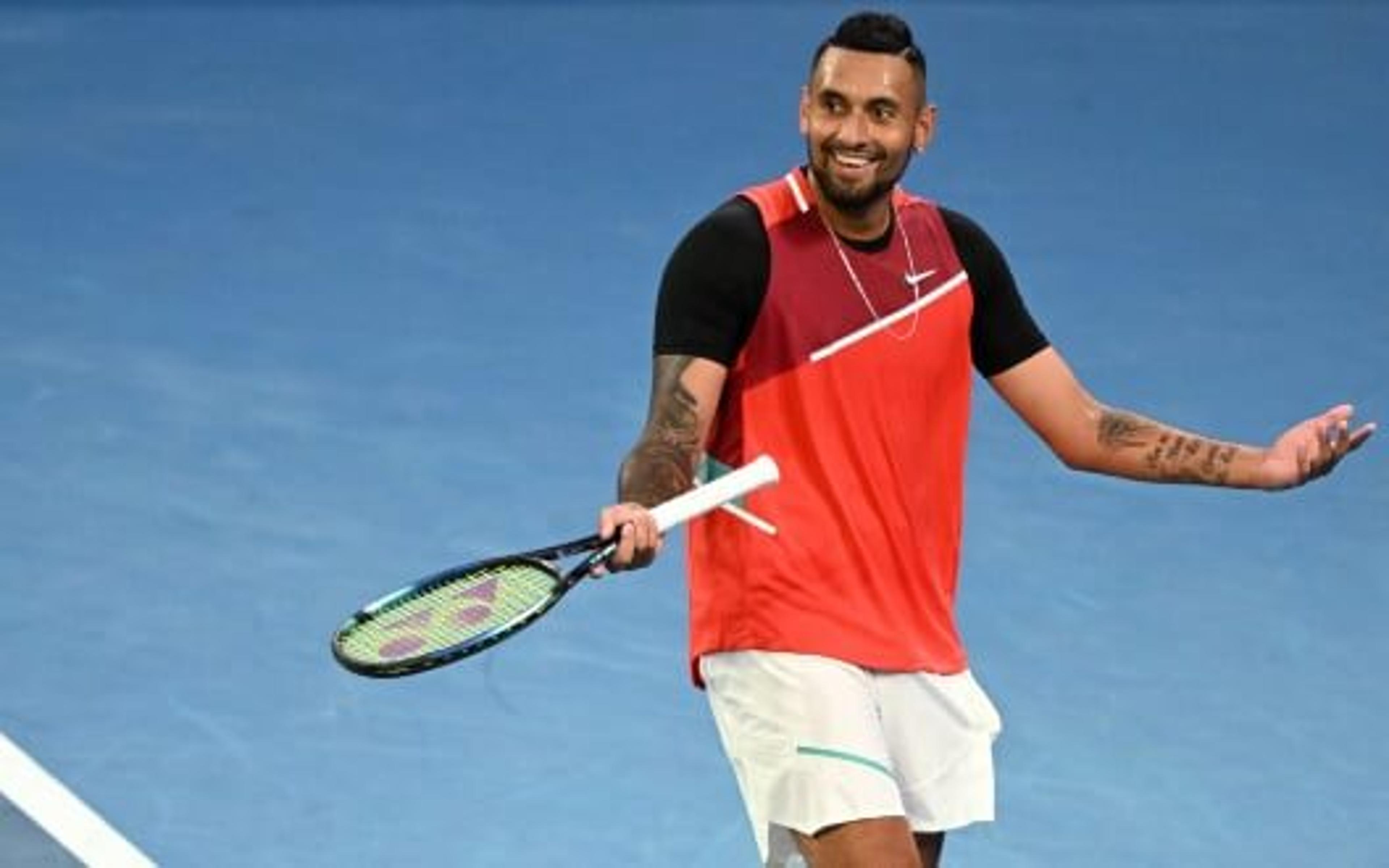 Kyrgios será comentarista de TV europeia no Australian Open