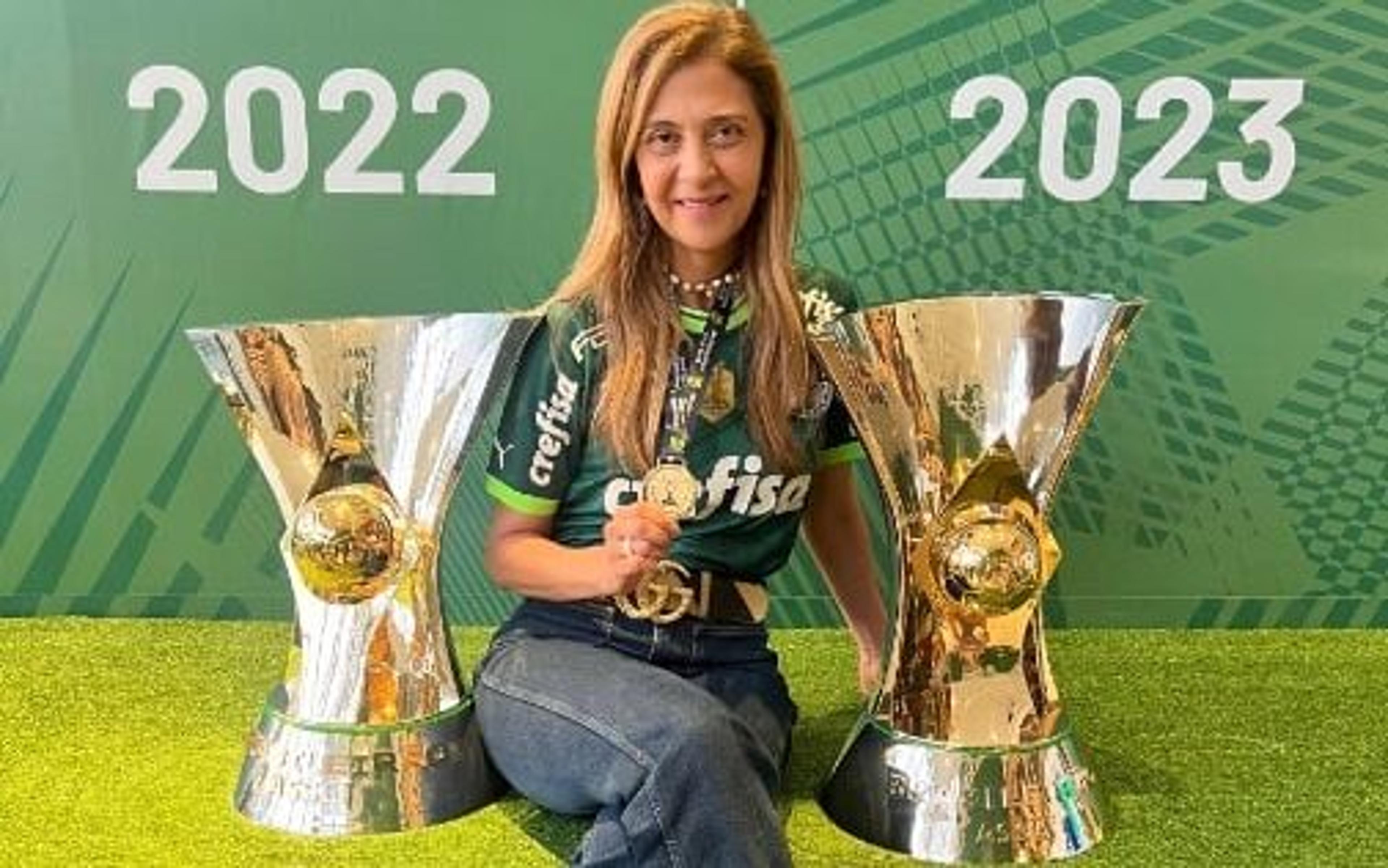 Leila convida ídolo corintiano para entrevista no CT do Palmeiras e enfurece torcida