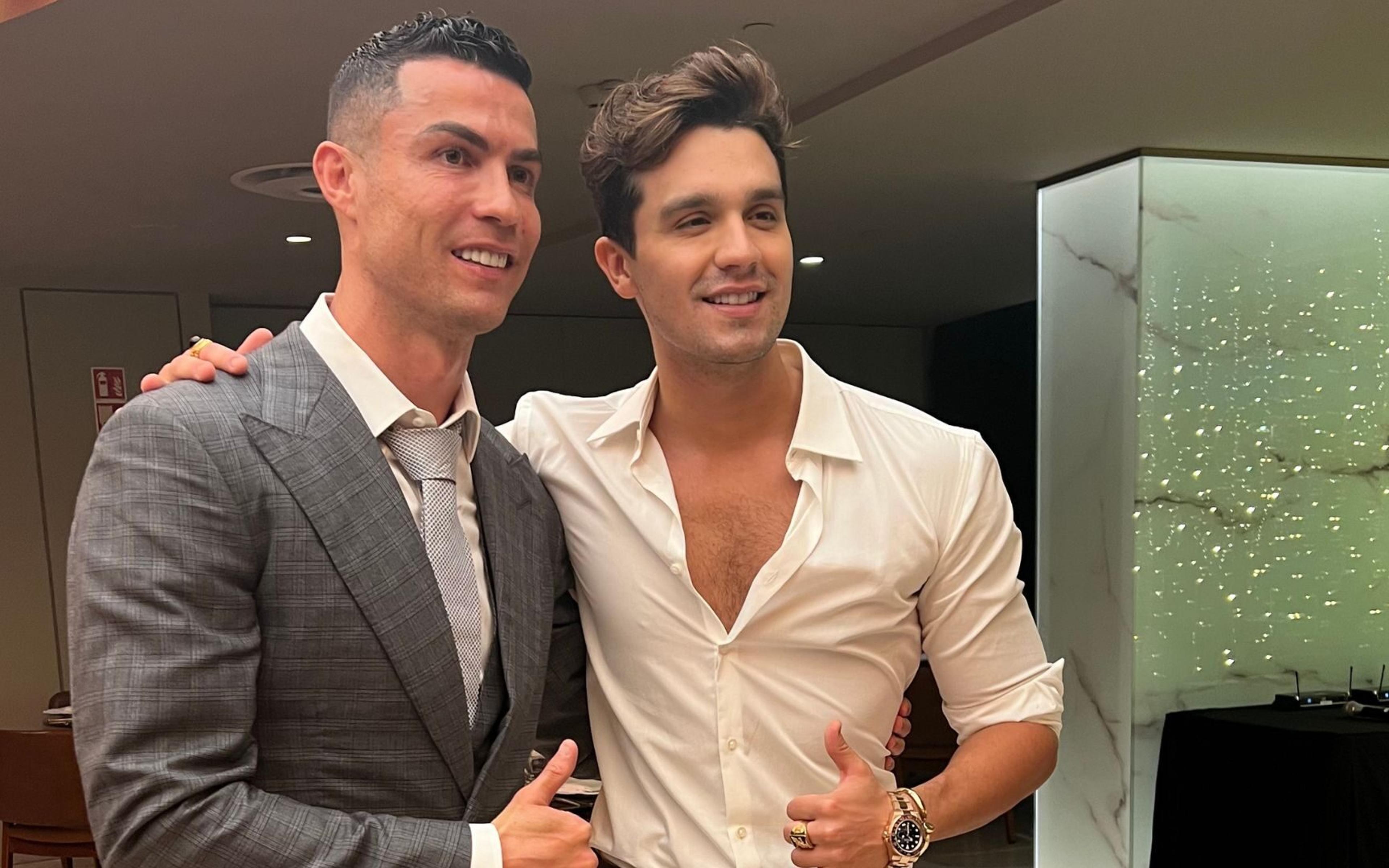 Virada de ano de Cristiano Ronaldo tem show particular de Luan Santana e Rolex de R$ 400 mil