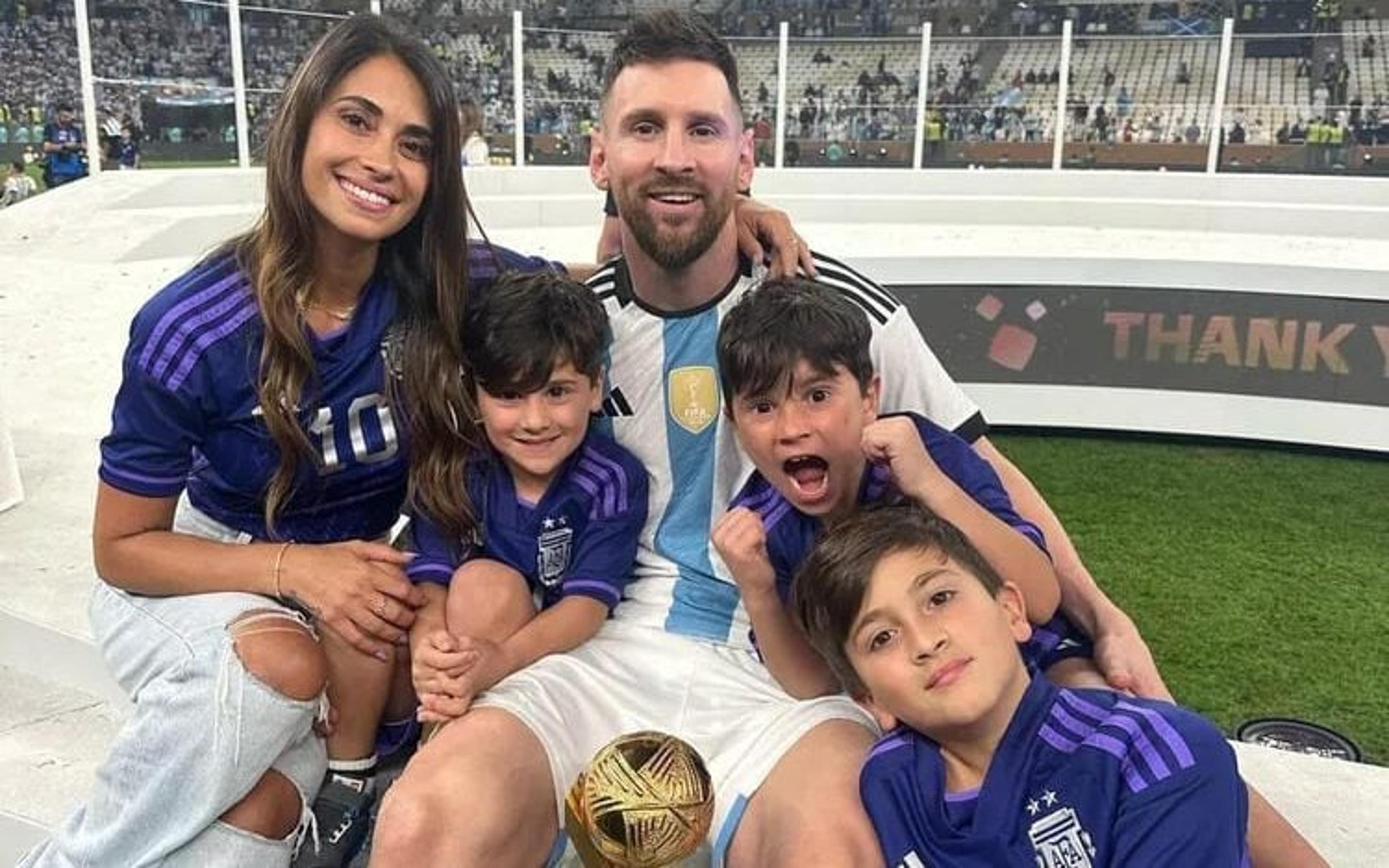 VÍDEO: Filho de Messi marca hat-trick em base do Inter Miami