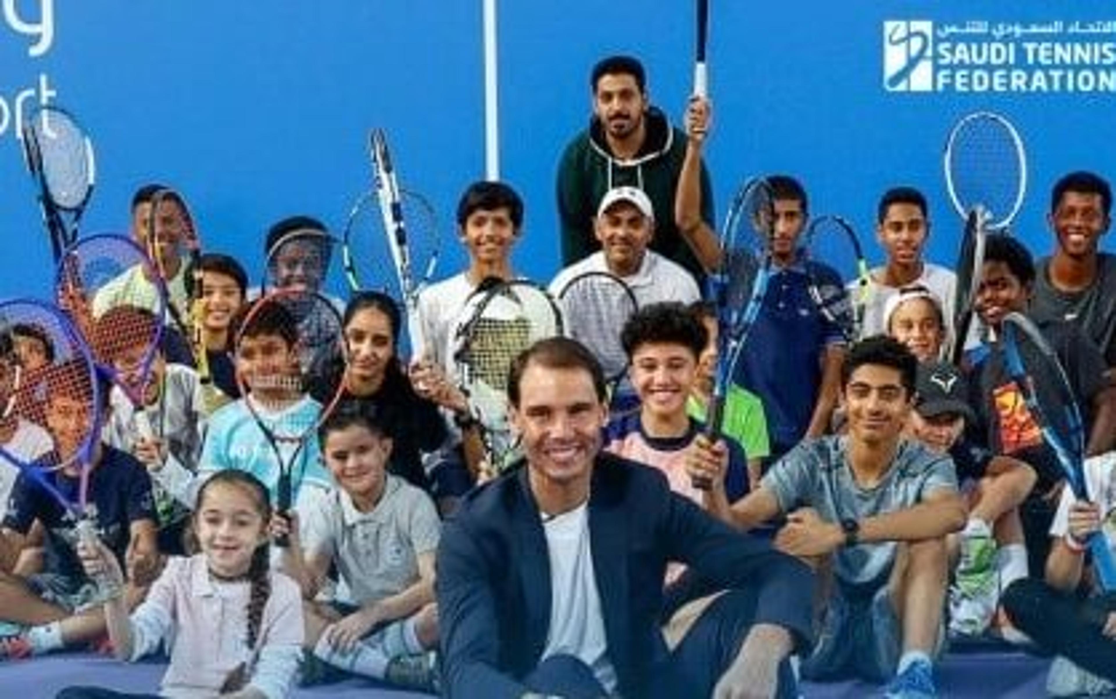 Nadal é o novo embaixador da Federação Saudita de Tênis