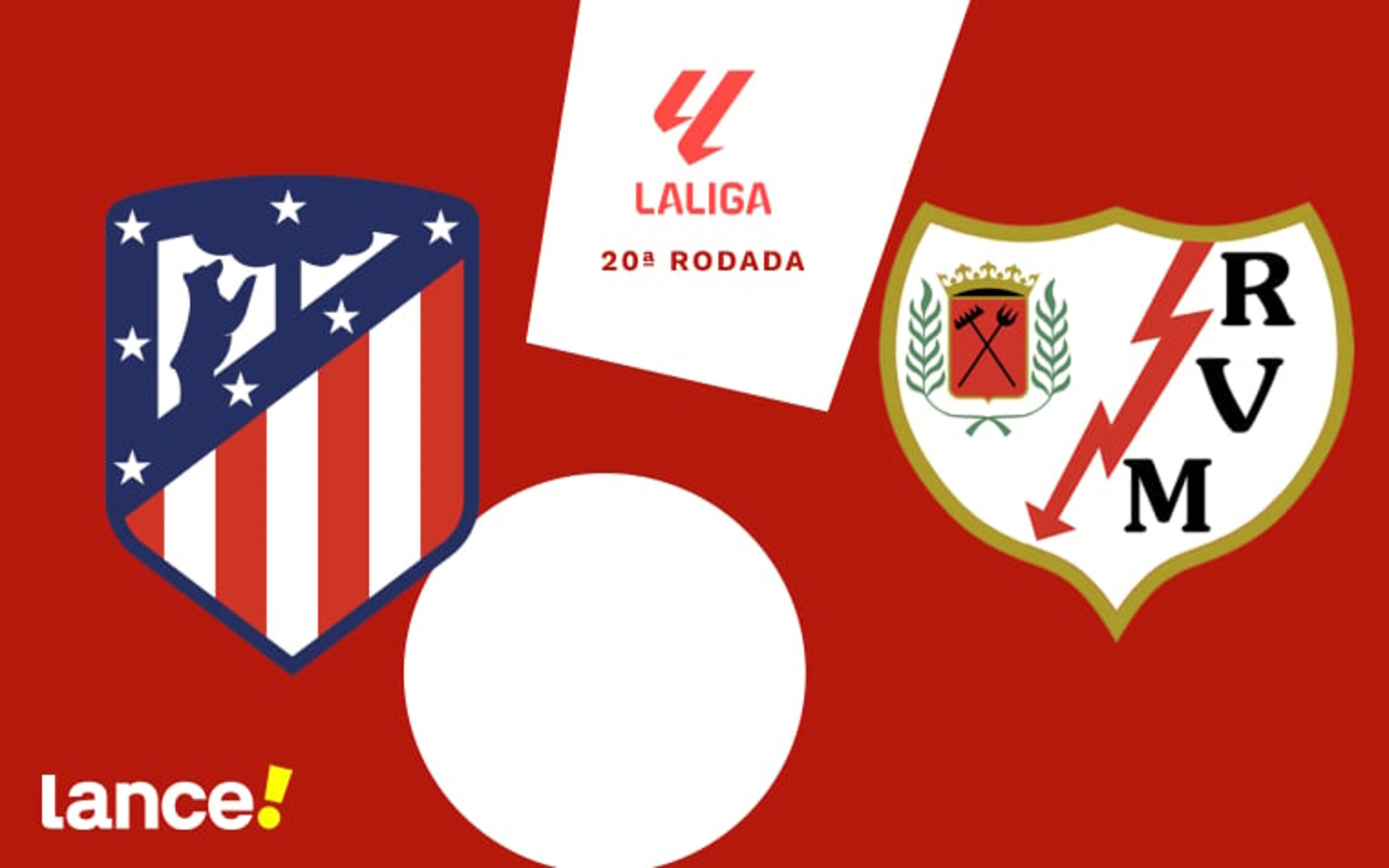 Atlético de Madrid x Rayo Vallecano: onde assistir ao vivo, horário e prováveis escalações do jogo por La Liga