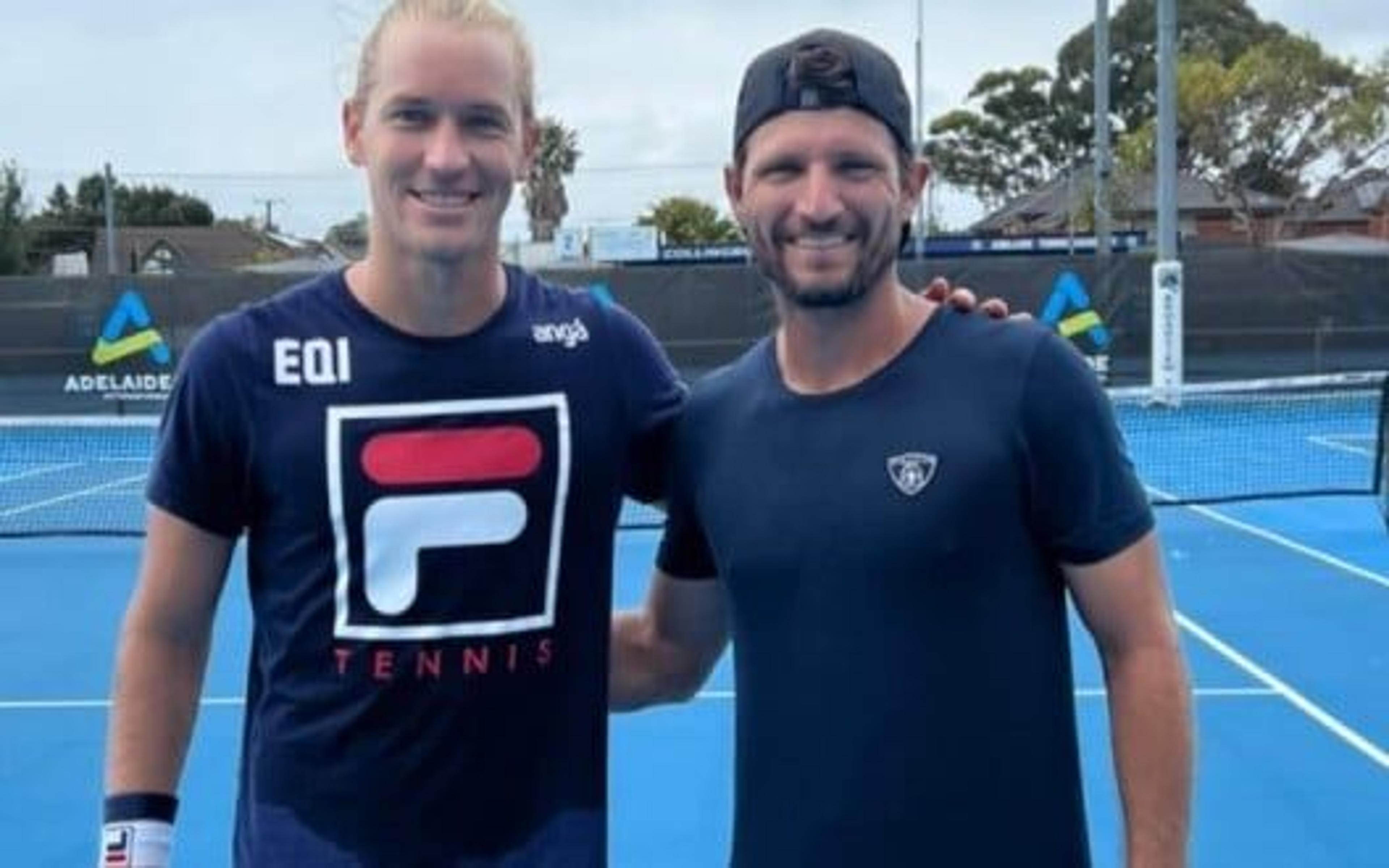 Rafael Matos e Melo avançam no ATP de Adelaide