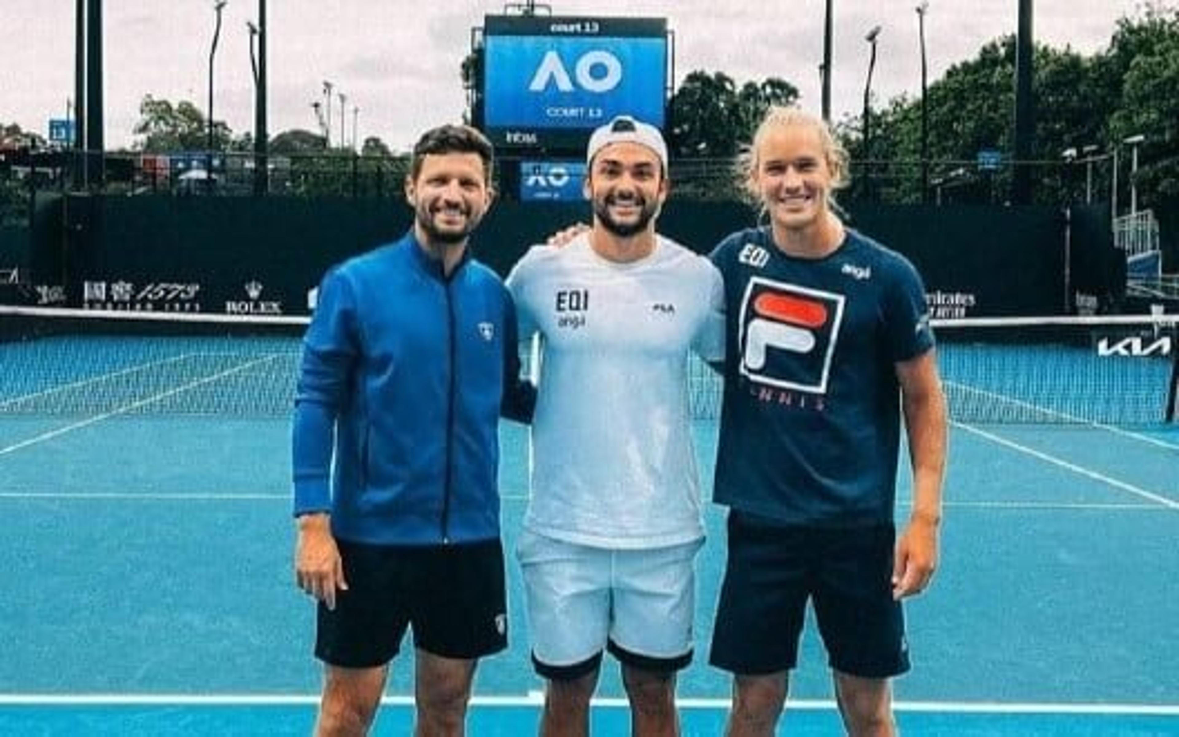 Rafael Matos salva cinco match points e conquista virada incrível nas duplas na Austrália